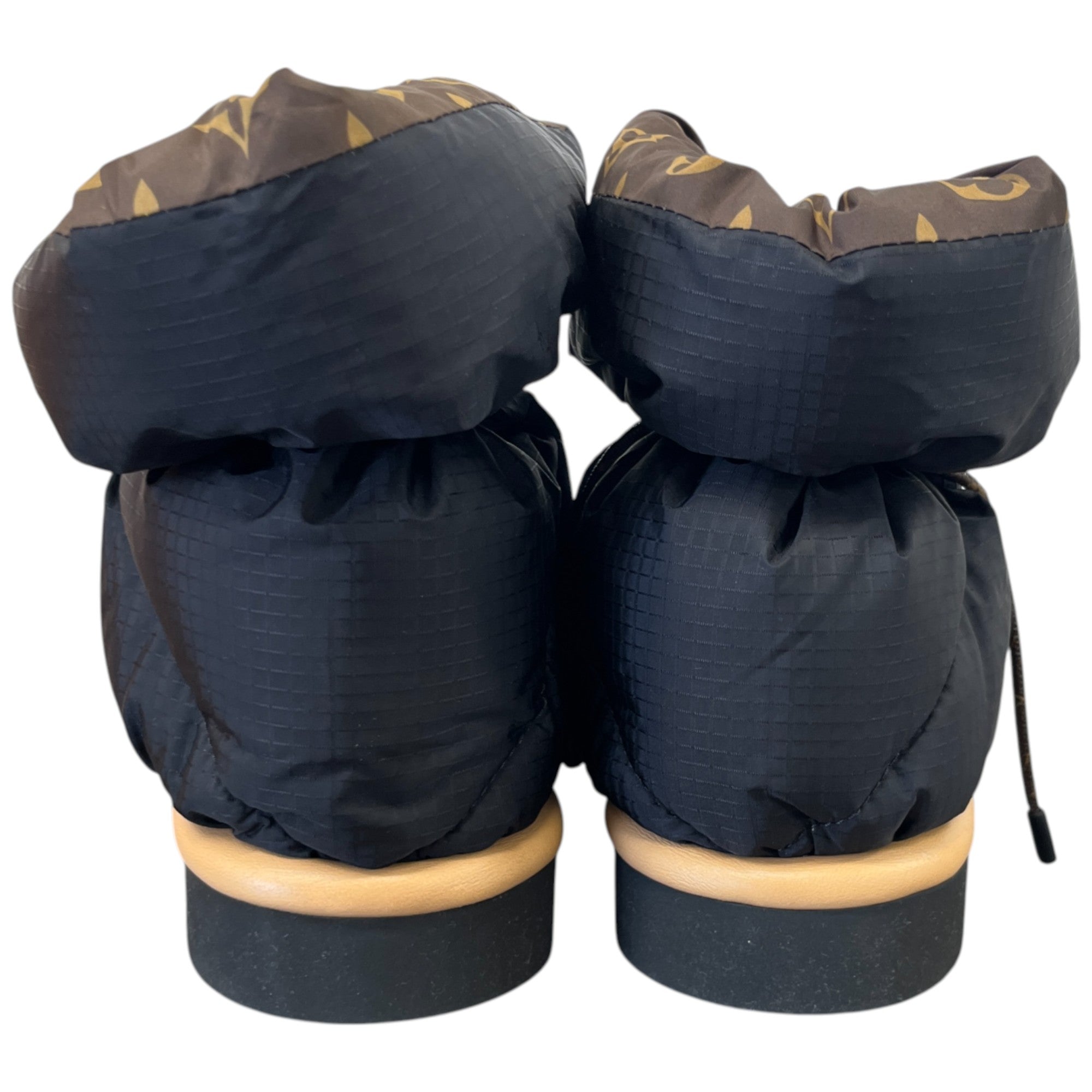 Women's Monogram Pillow Comfort Ankle Boots Black Size EU 36 / UK 3