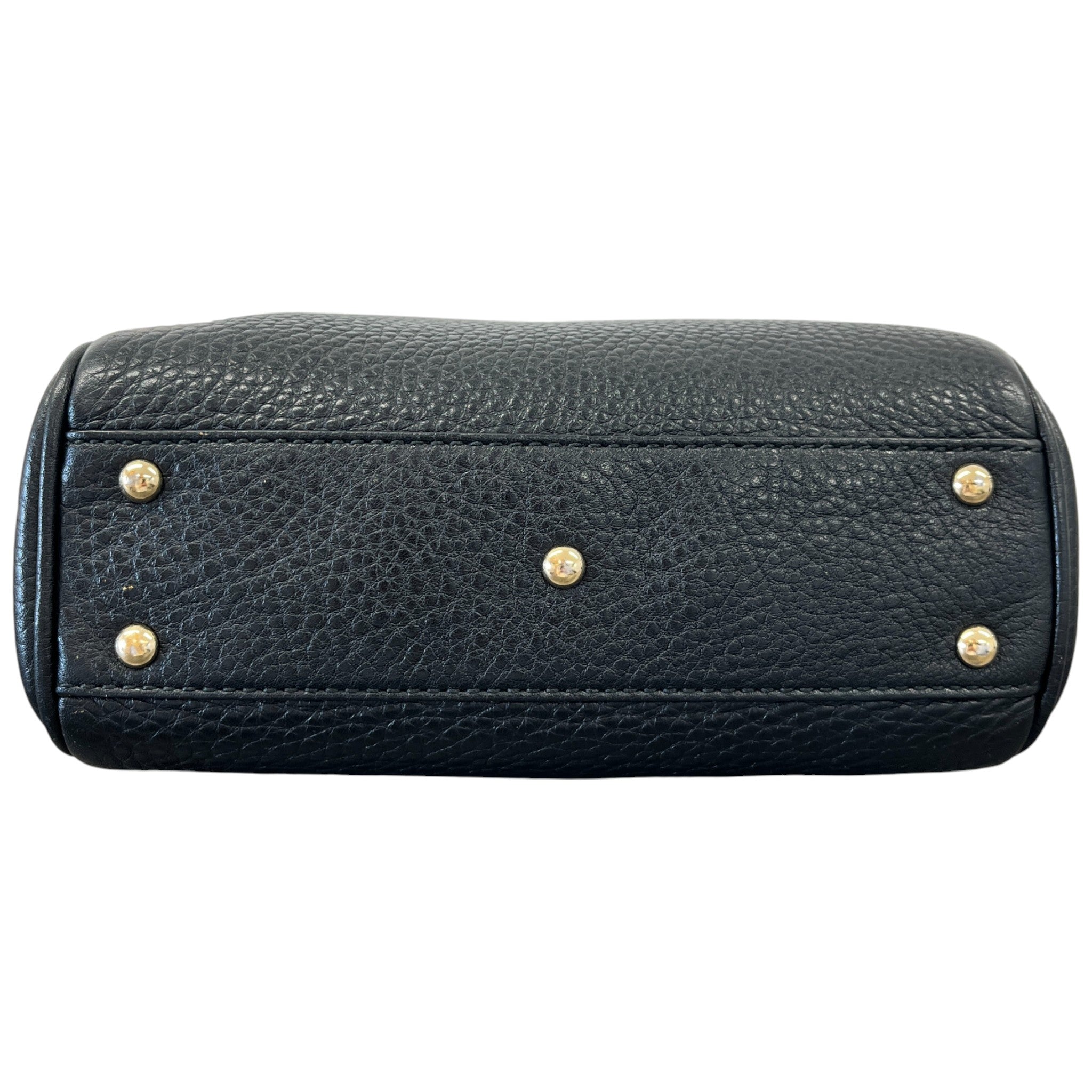 Women's Small Bamboo Shopper Bag Black