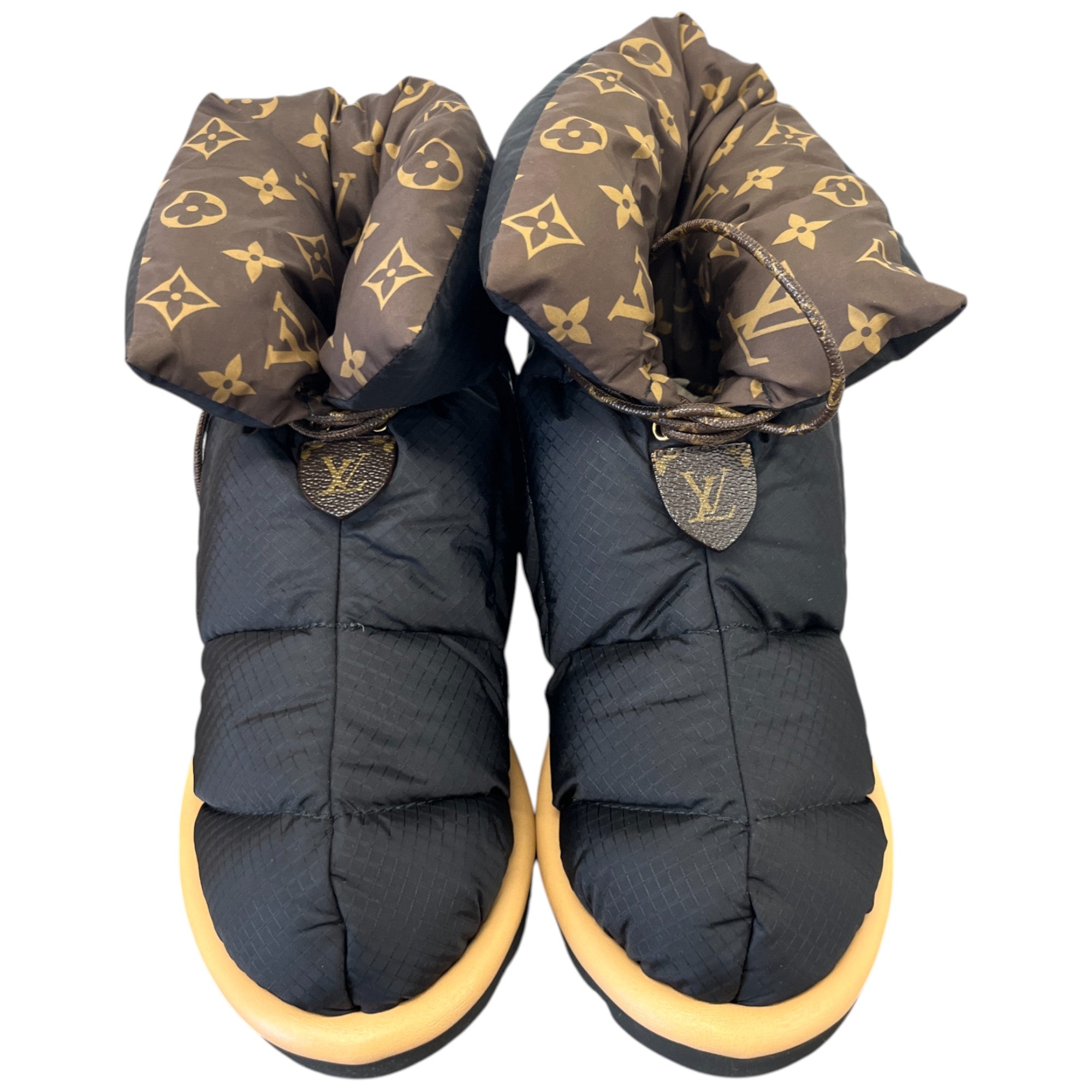 Women's Monogram Pillow Comfort Ankle Boots Black Size EU 36 / UK 3