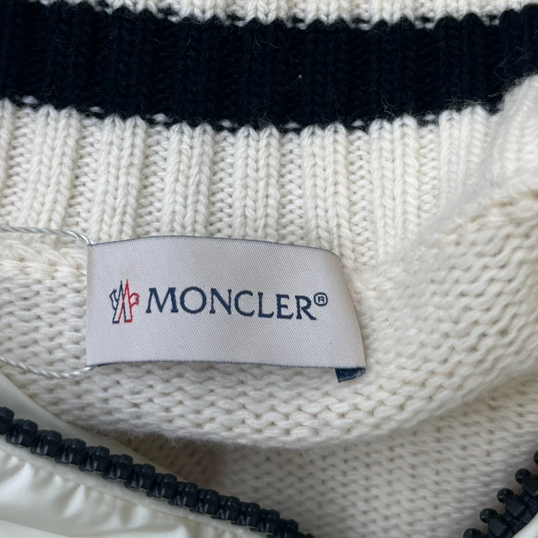 Women's Cardigan Tricot Jacket Cream Size S