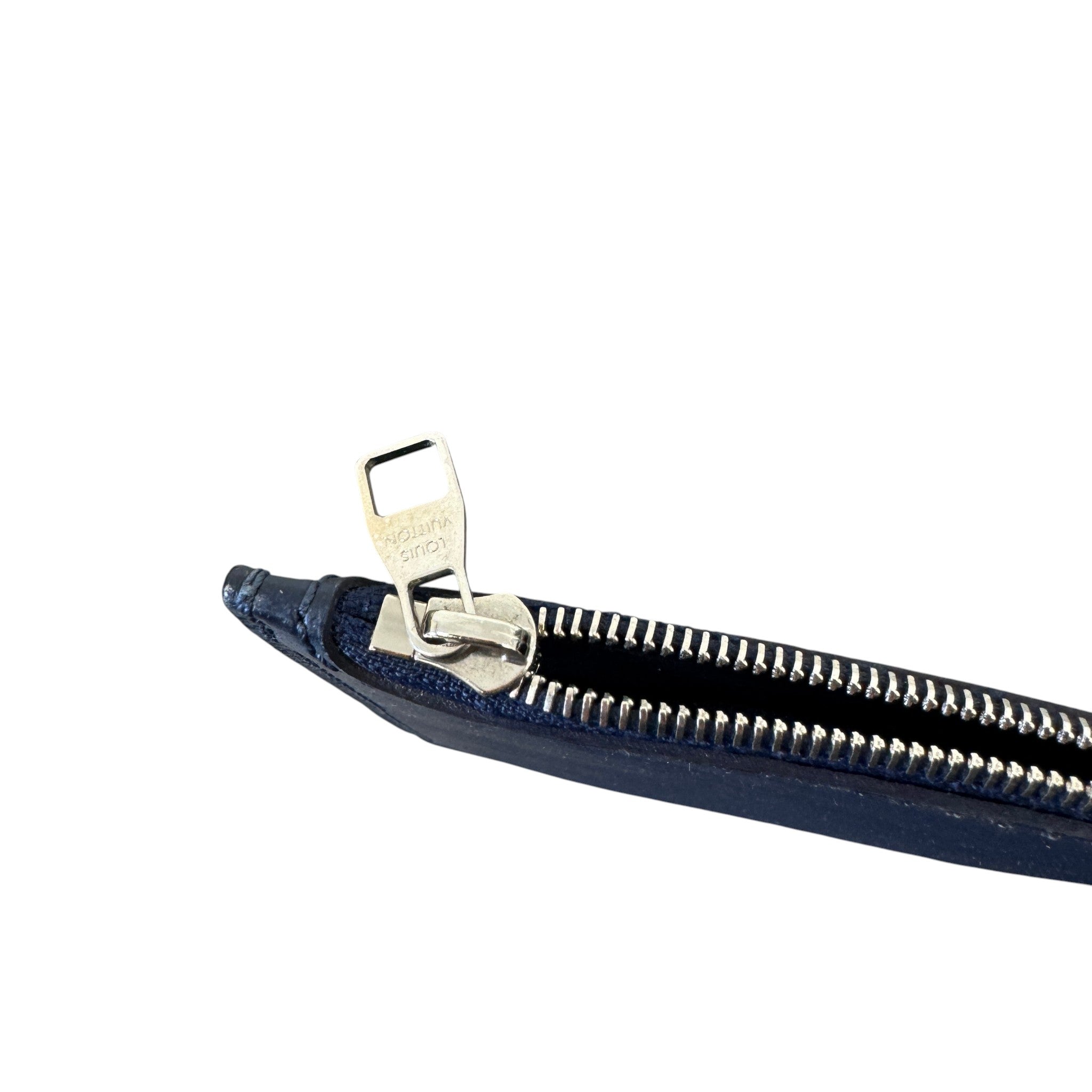 Women's Epi Leather Pouch Navy