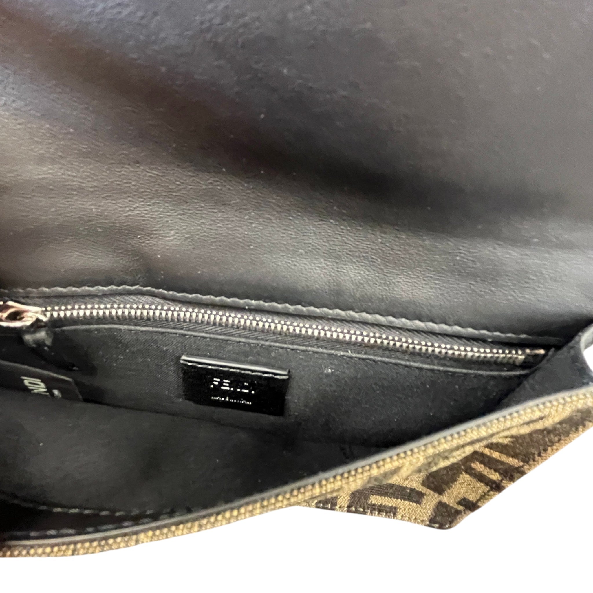 Women's Ff Jacquard Crossbody Bag Brown