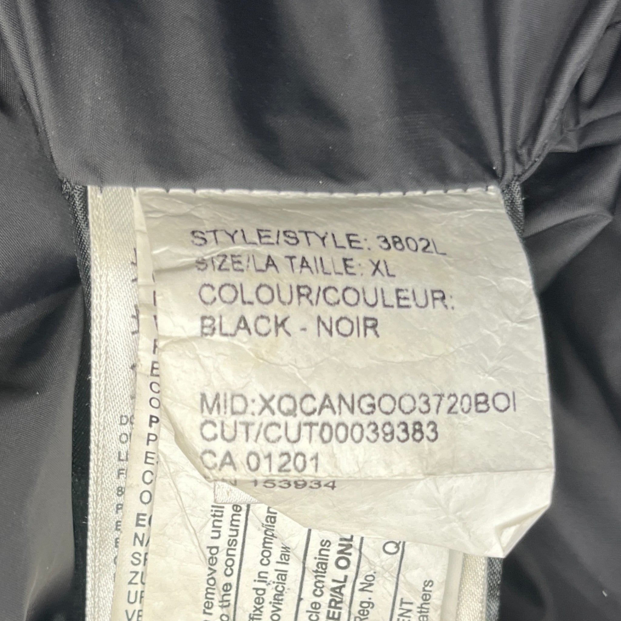 Women's Shelburne Parka Down Jacket Black Size XL