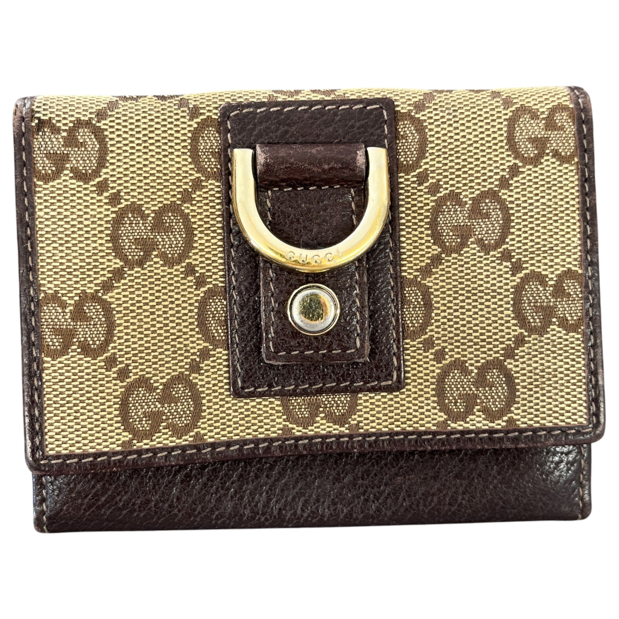 Women's Abbey D-Ring Wallet Brown