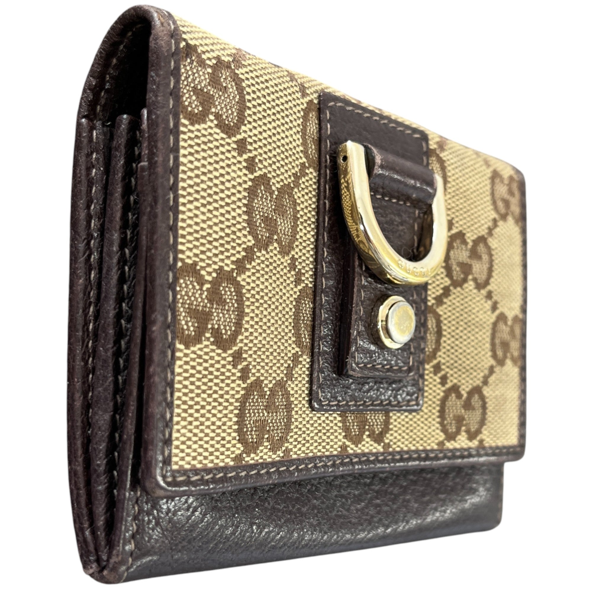 Women's Abbey D-Ring Wallet Brown