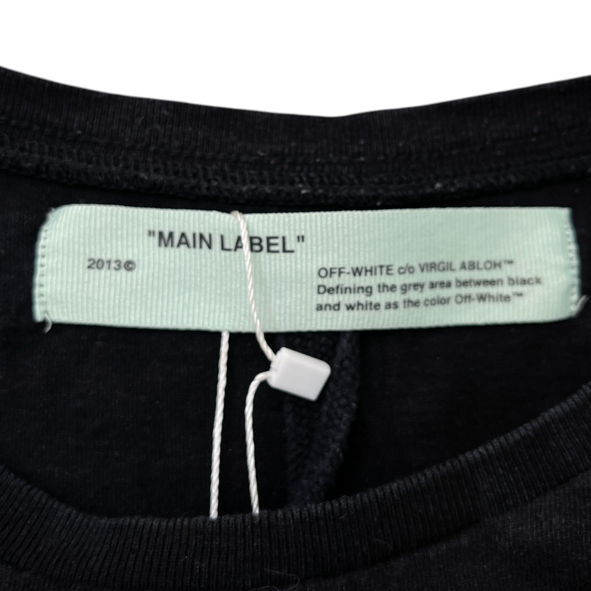 Men's Logo Print T-Shirt Black Size S