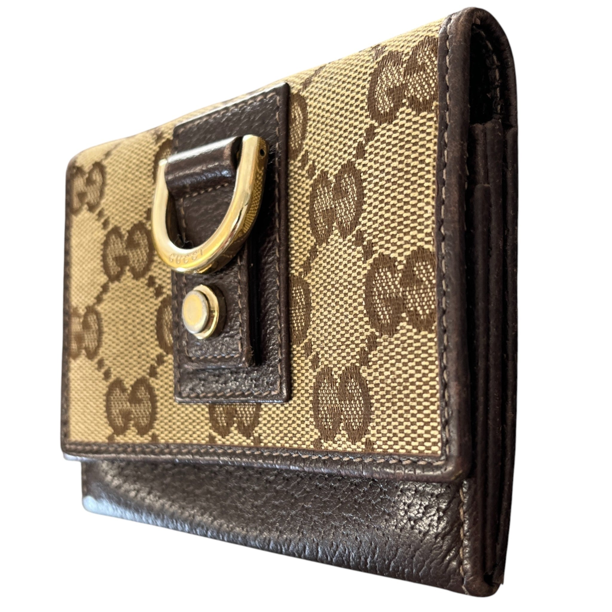 Women's Abbey D-Ring Wallet Brown
