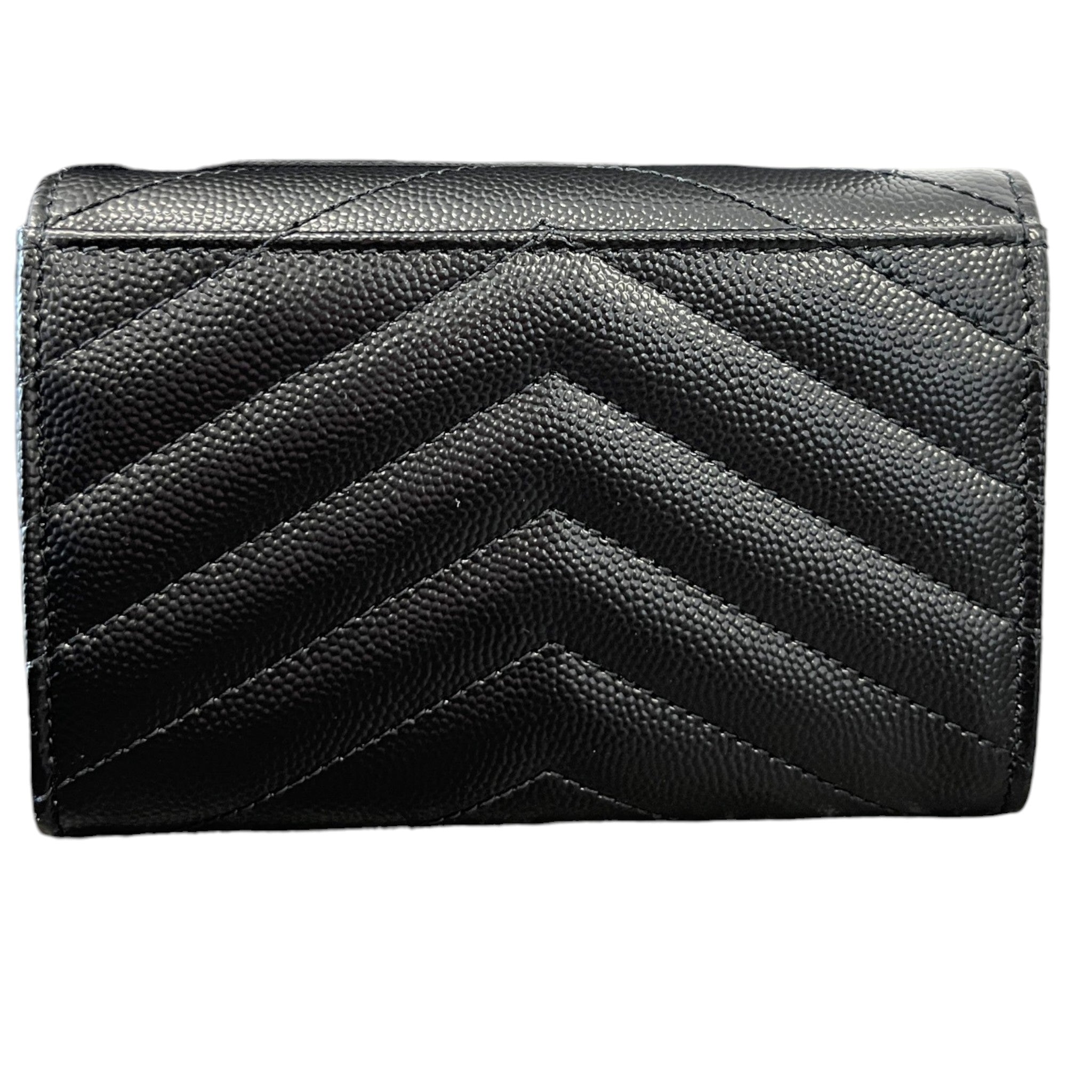 Women's Cassandre Matelassé Small Envelope Wallet Black