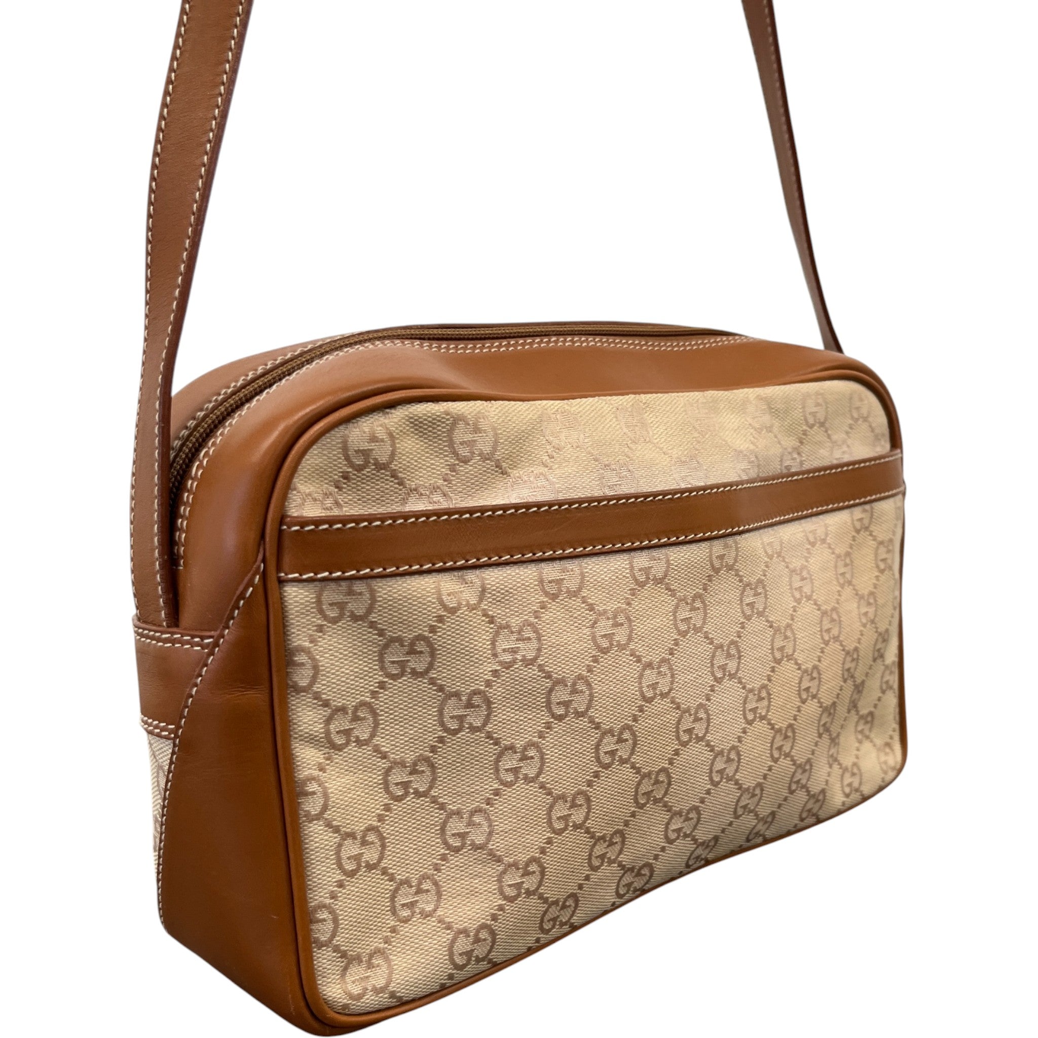 Women's Vintage Gg Supreme Bag Brown