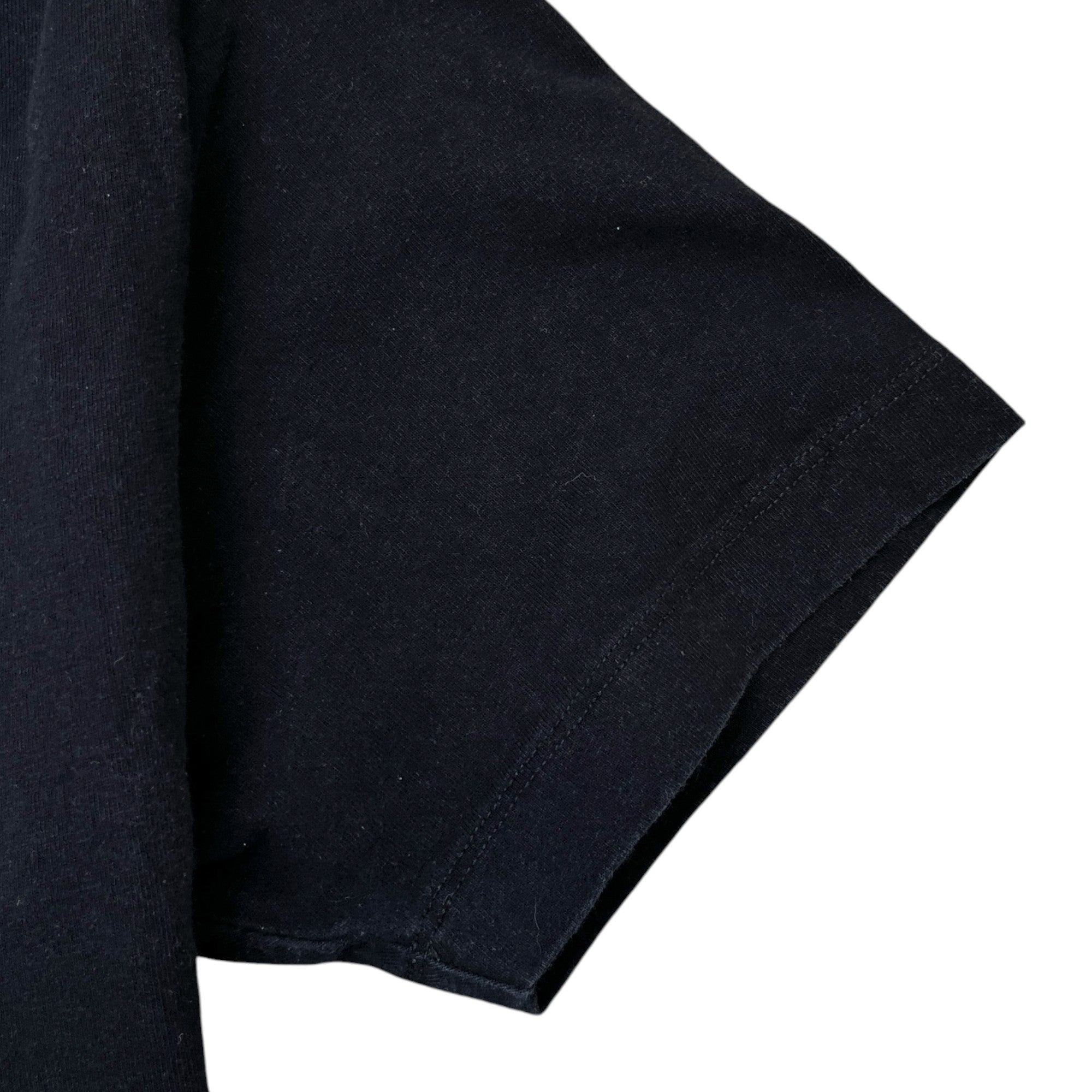 Men's Logo Print T-Shirt Black Size S