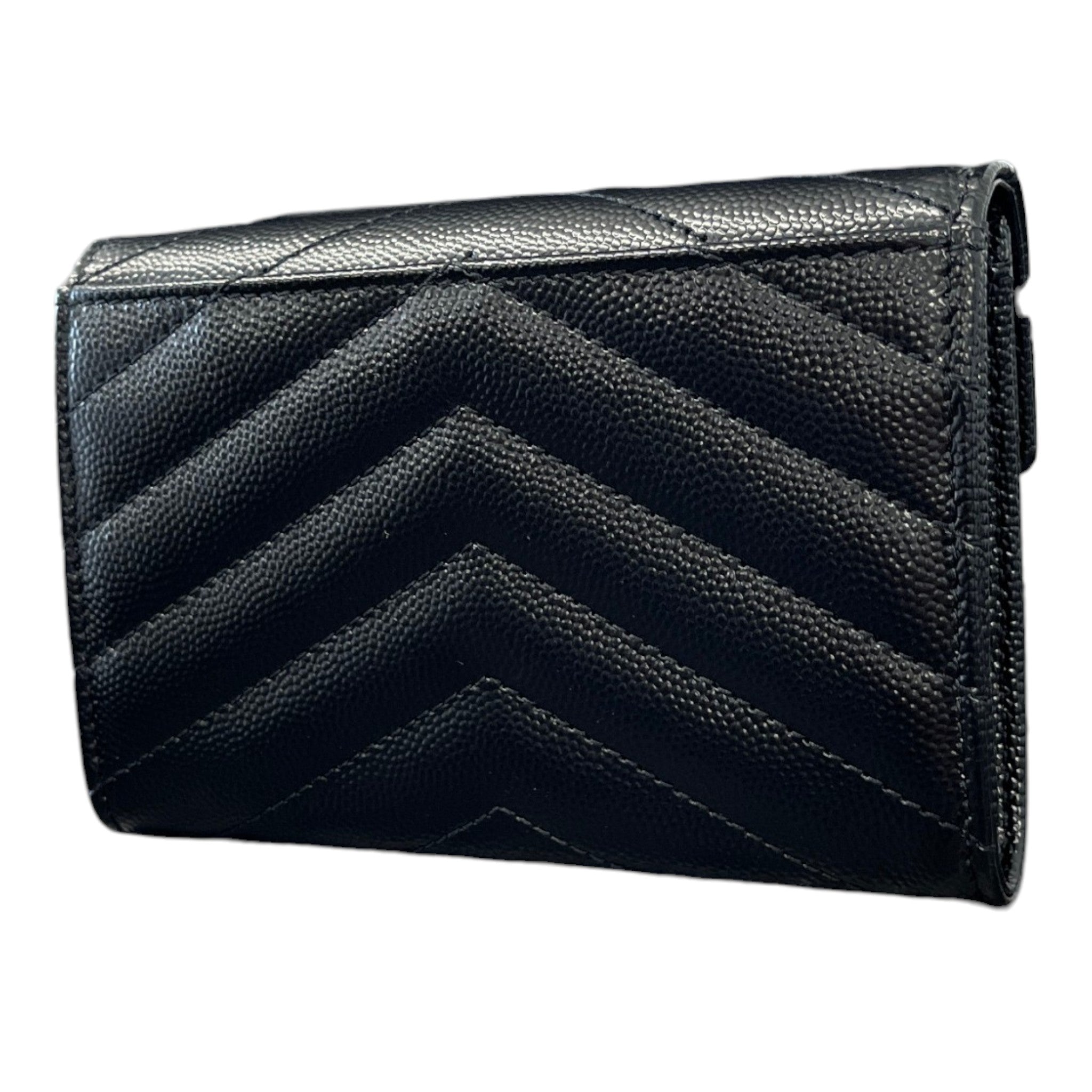 Women's Cassandre Matelassé Small Envelope Wallet Black