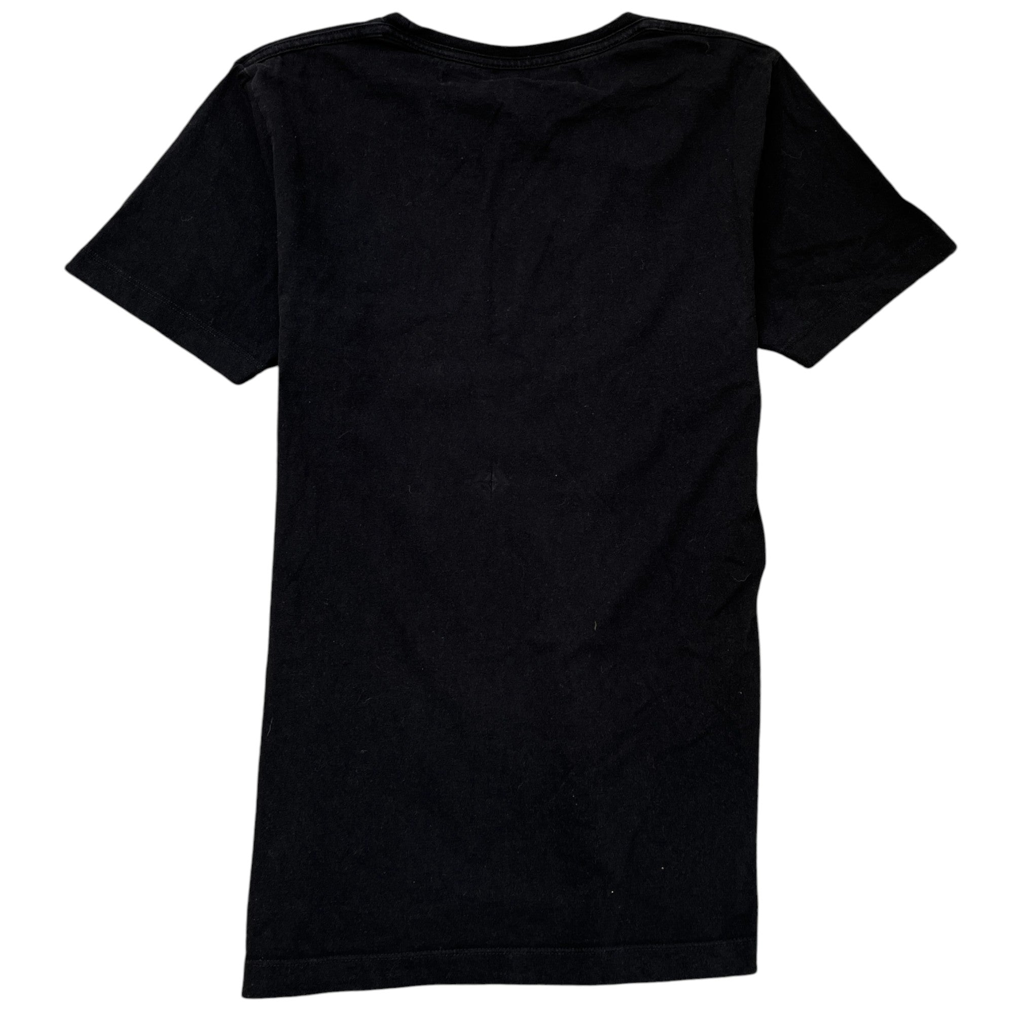 Men's Logo Print T-Shirt Black Size S