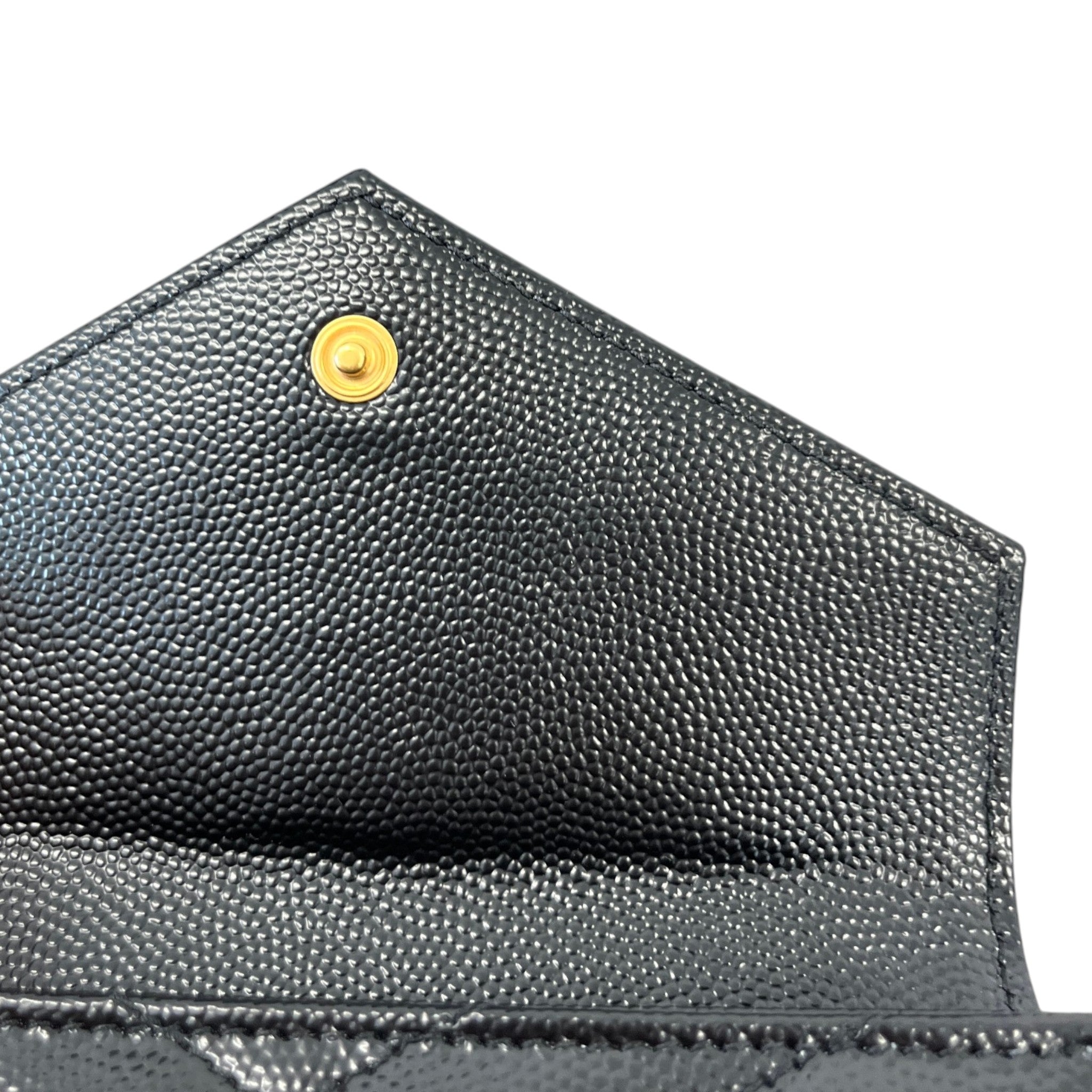 Women's Cassandre Matelassé Small Envelope Wallet Black
