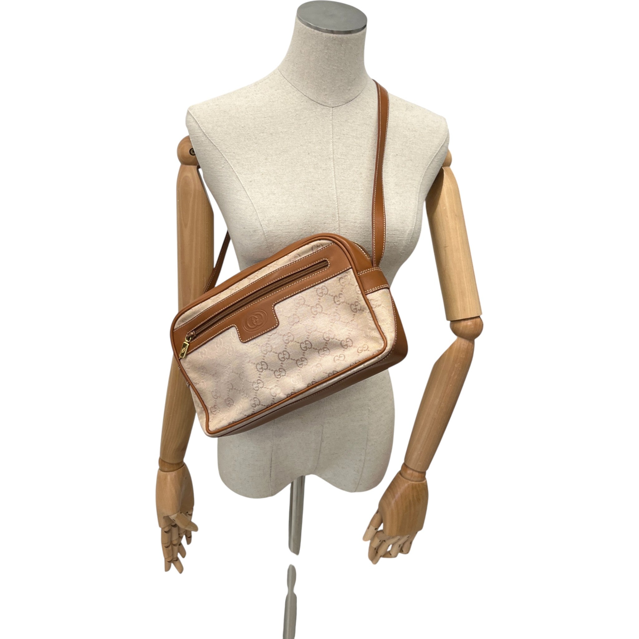 Women's Vintage Gg Supreme Bag Brown