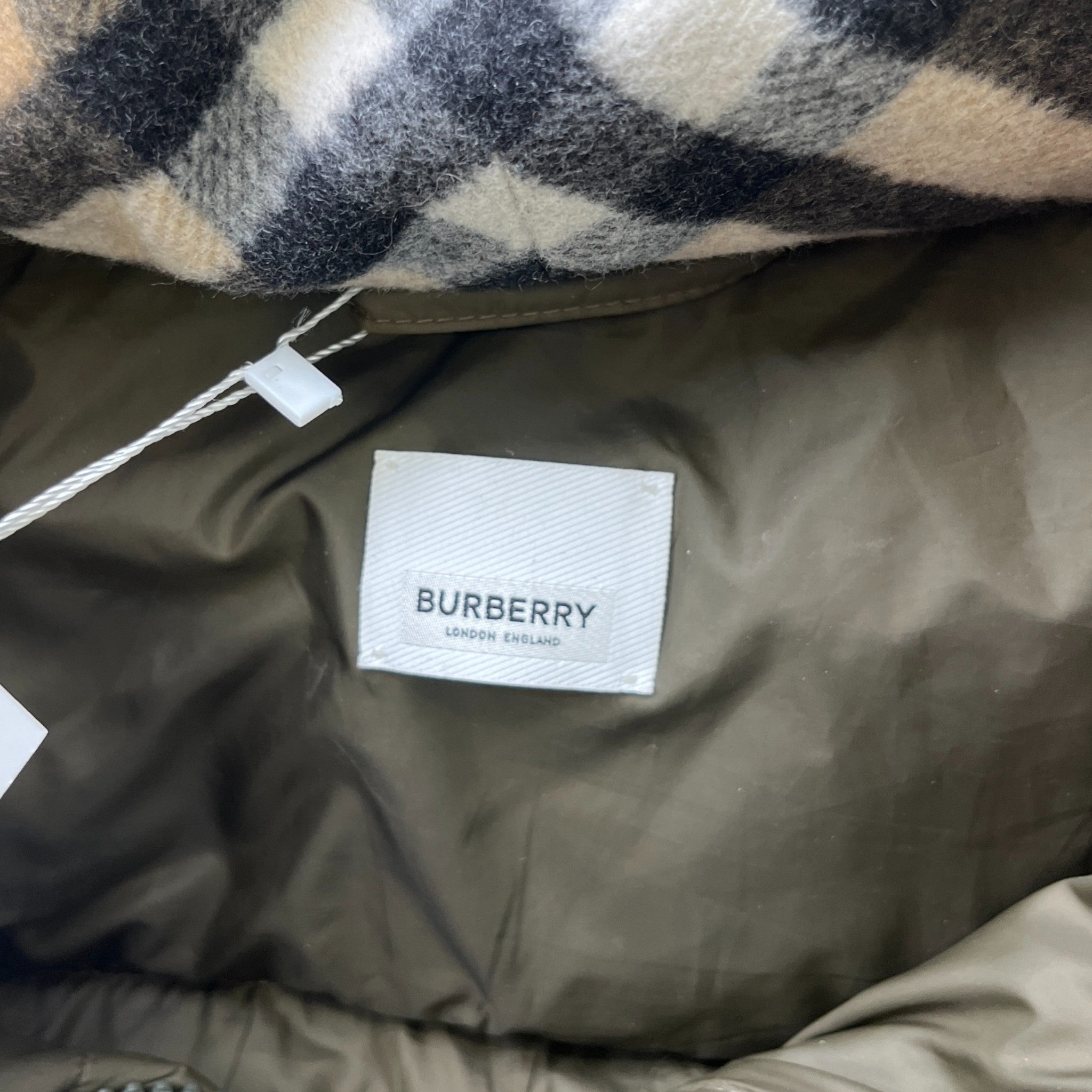 Men's Halsbury Down Jacket Khaki Size L