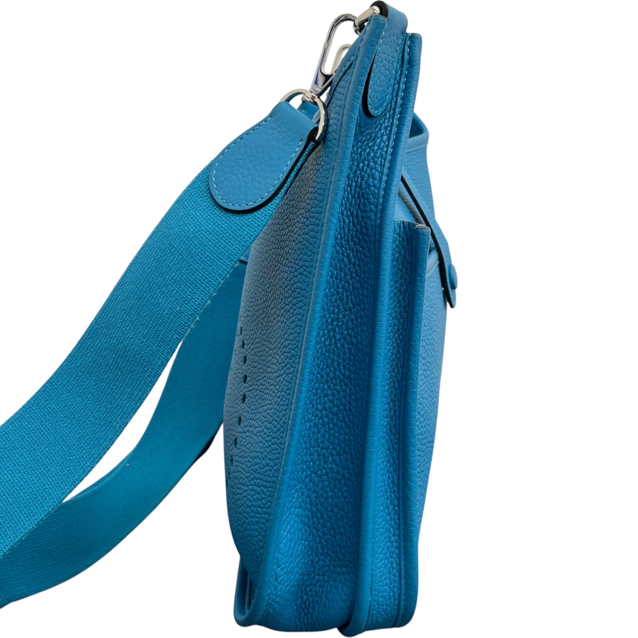 Women's Evelyne 29 Togo Blue Jean Bag Blue