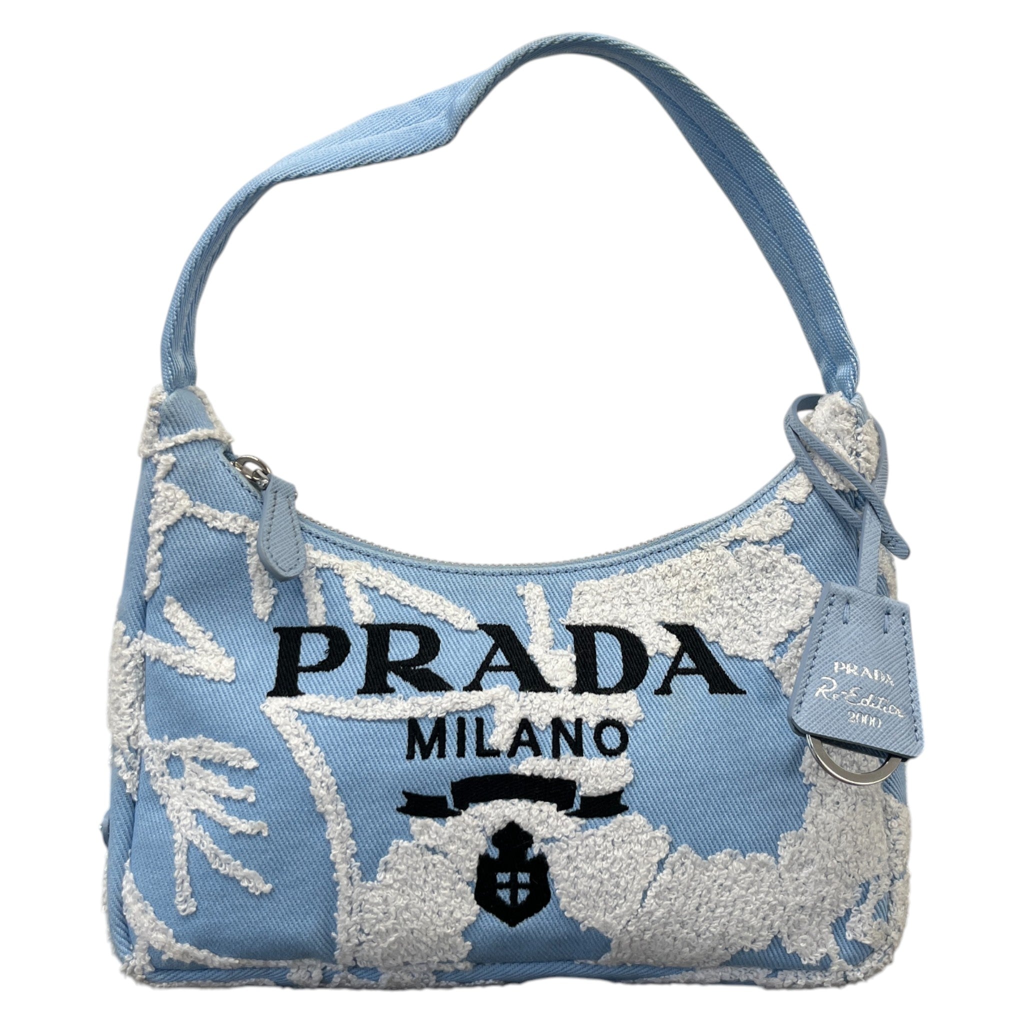 Women's Re-Edition 2000 Terry Mini Handbag Blue