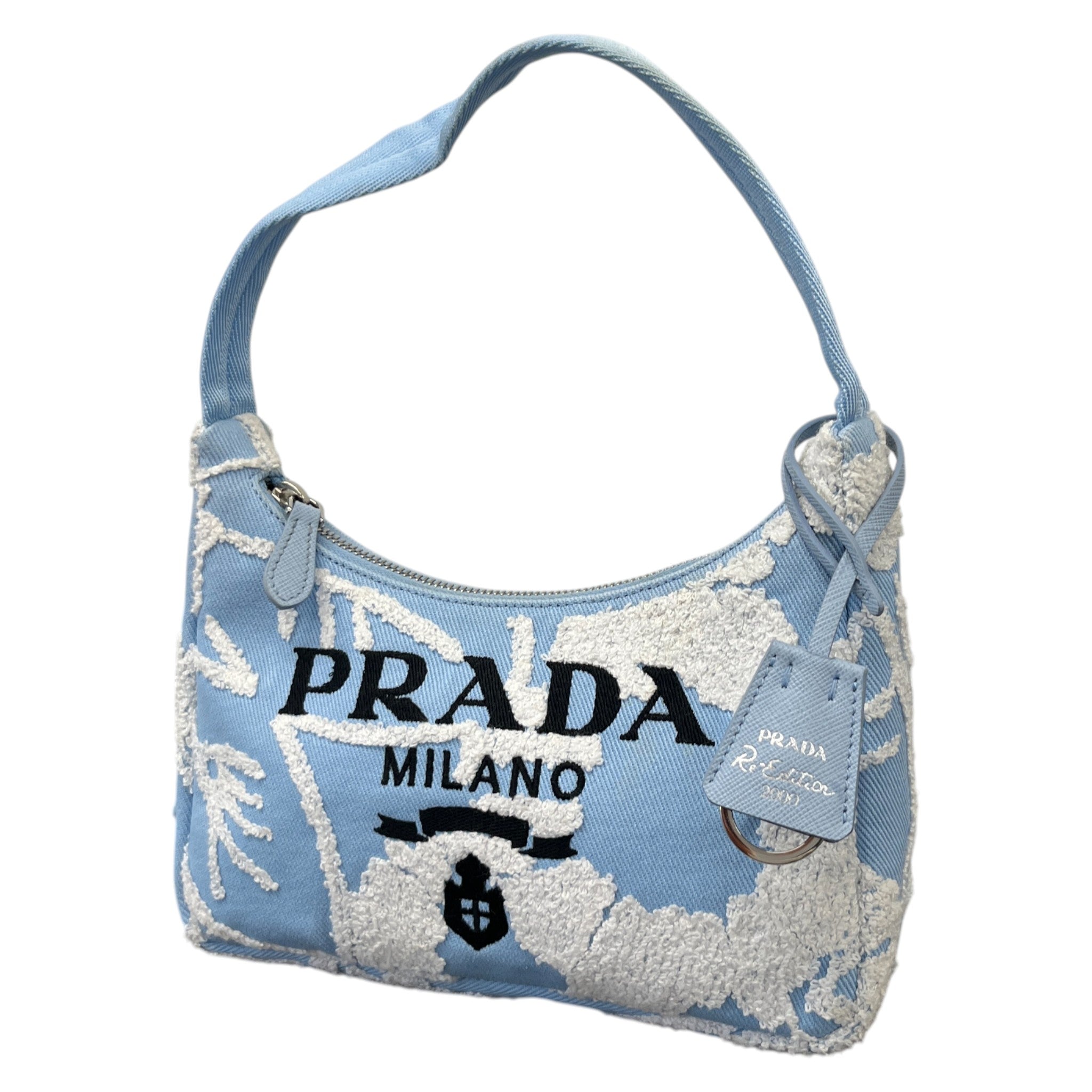 Women's Re-Edition 2000 Terry Mini Handbag Blue