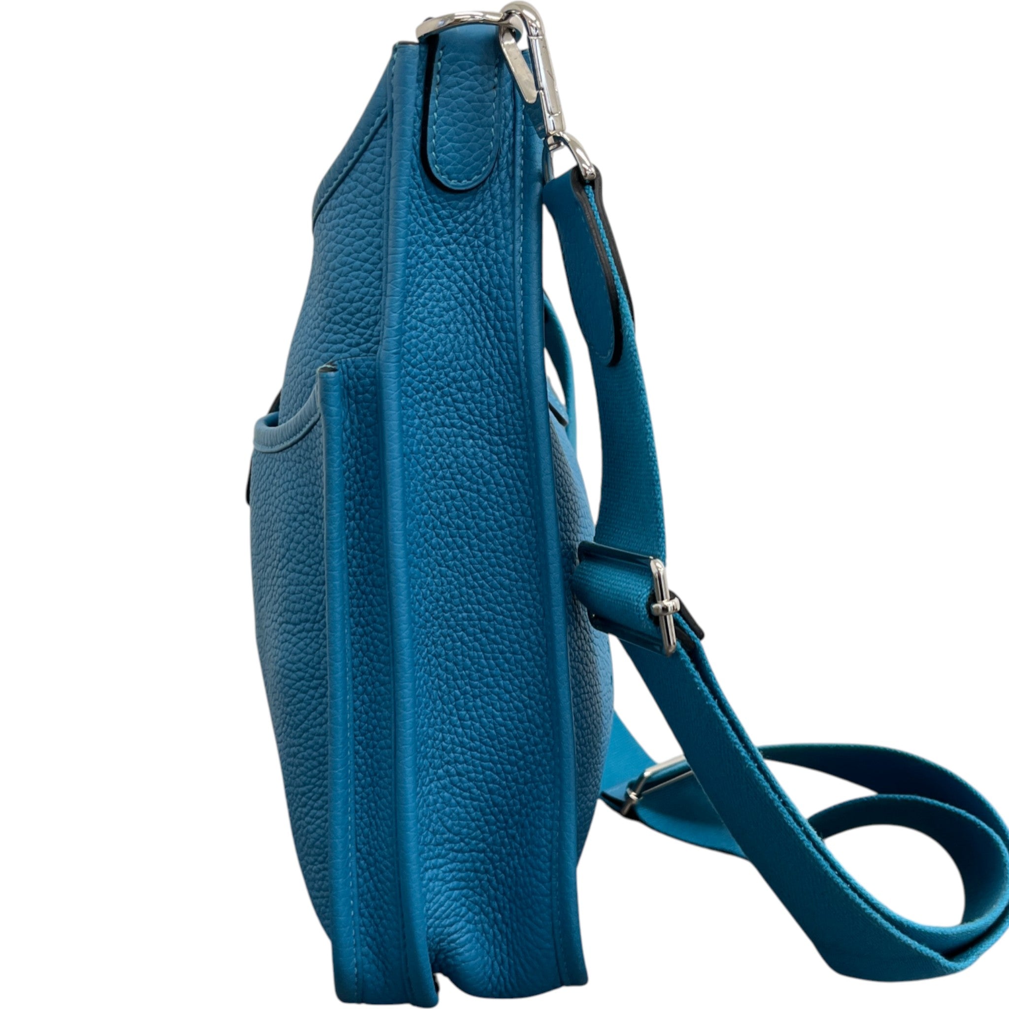 Women's Evelyne 29 Togo Blue Jean Bag Blue