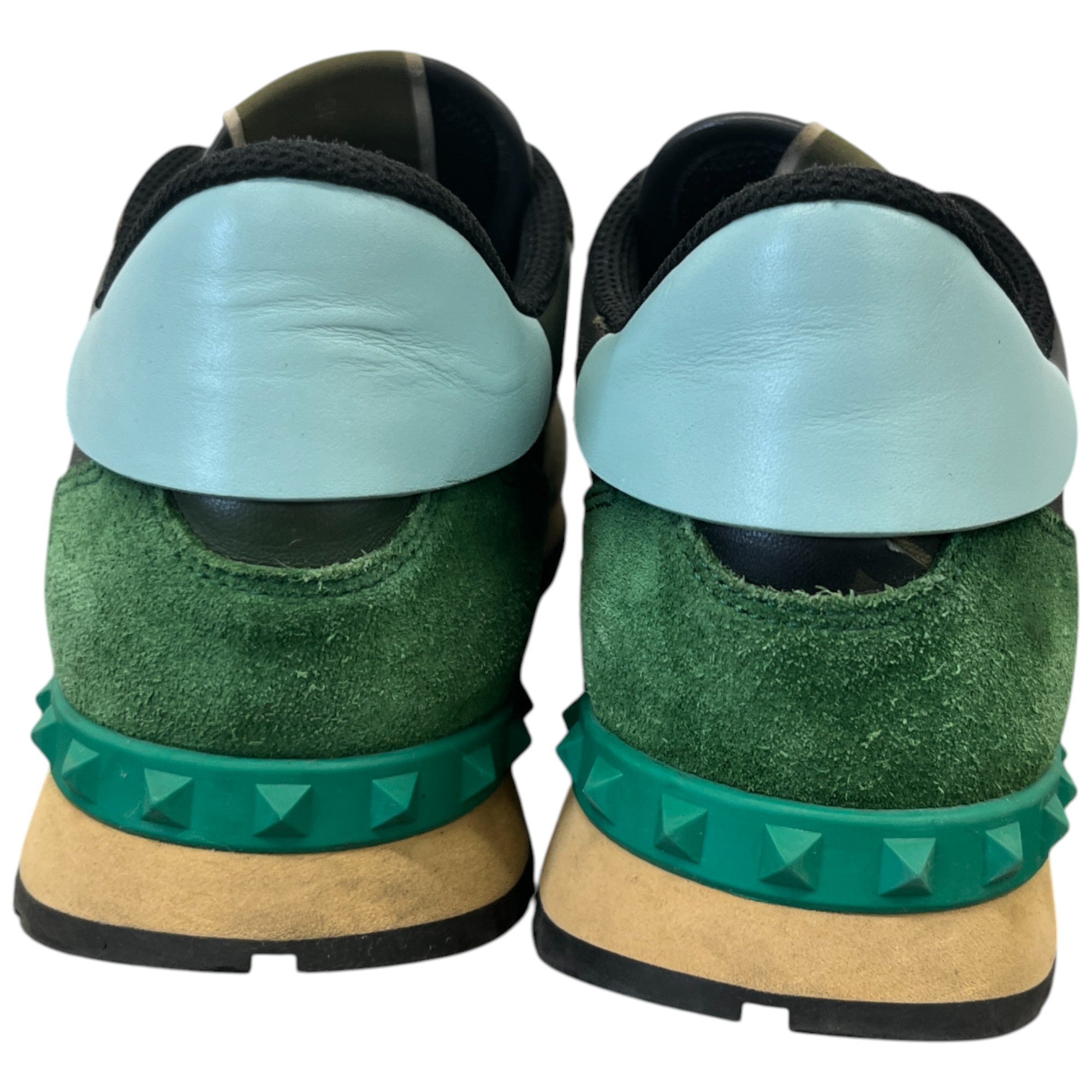 Men's Rockrunner Camouflage Low Trainers Khaki Size EU 40 / UK 6