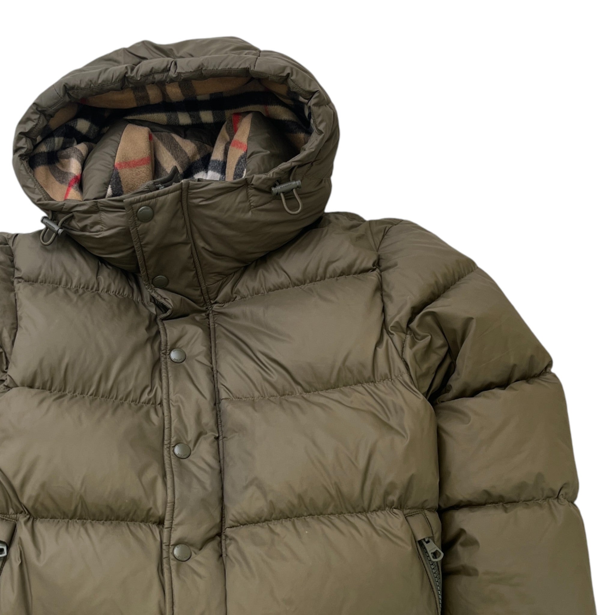 Men's Halsbury Down Jacket Khaki Size L