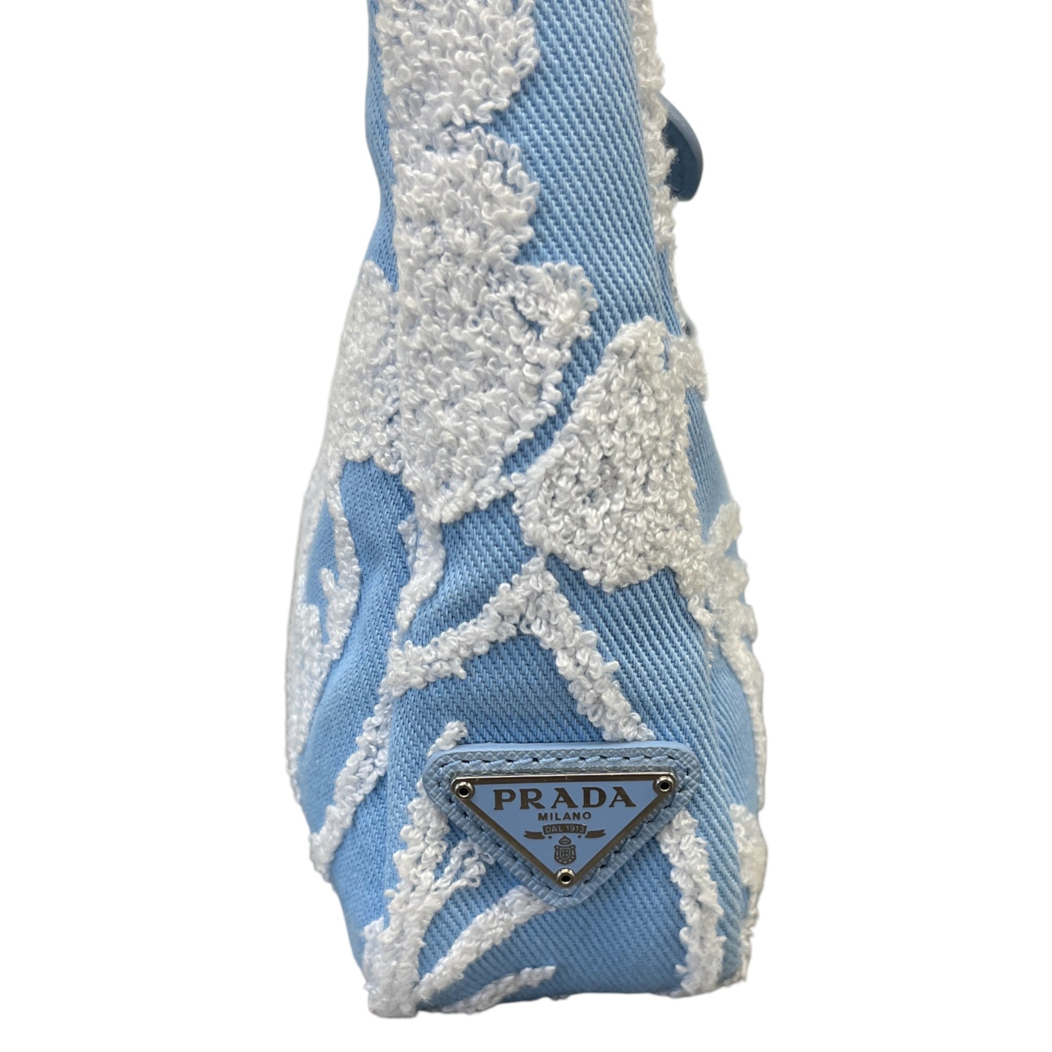 Women's Re-Edition 2000 Terry Mini Handbag Blue