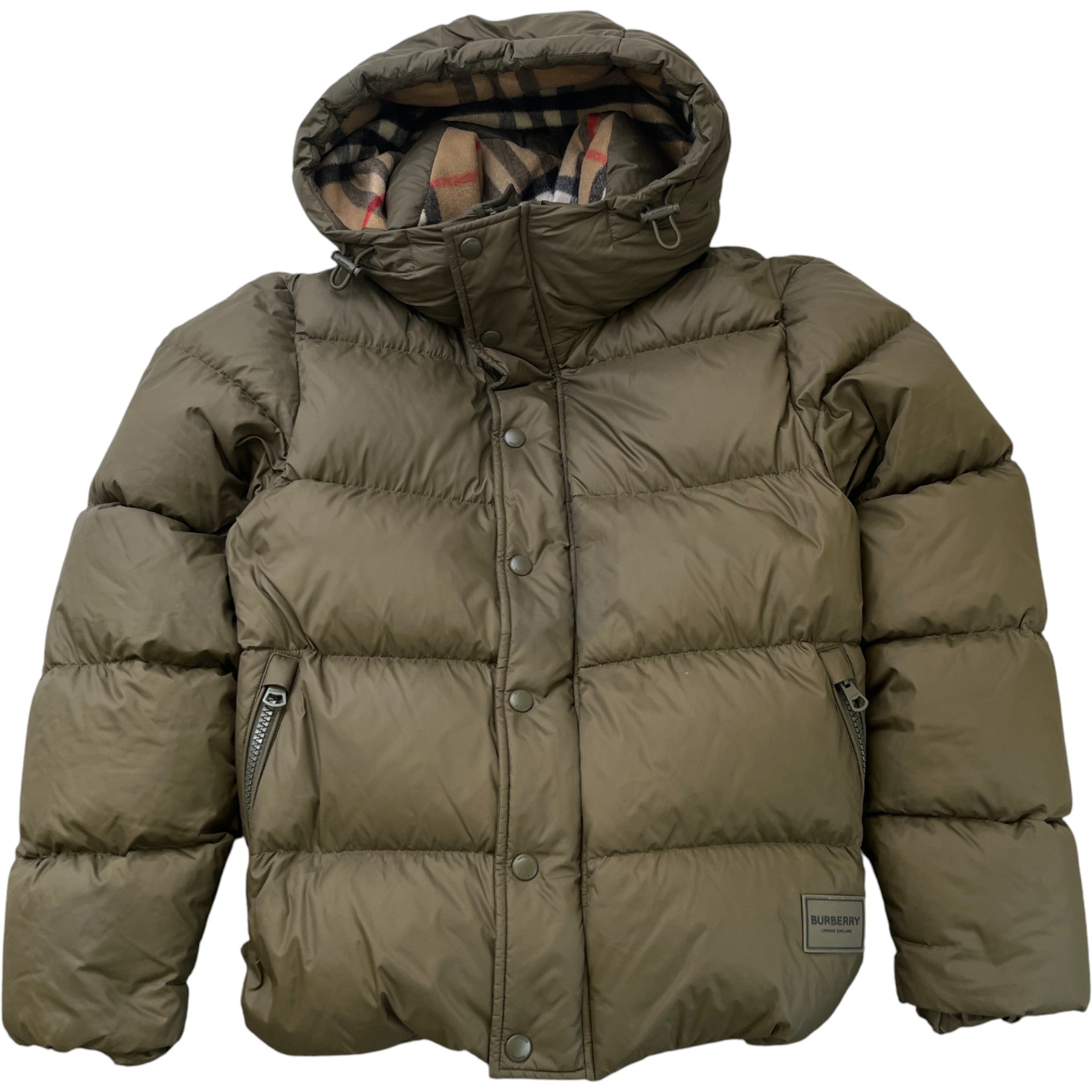 Men's Halsbury Down Jacket Khaki Size L