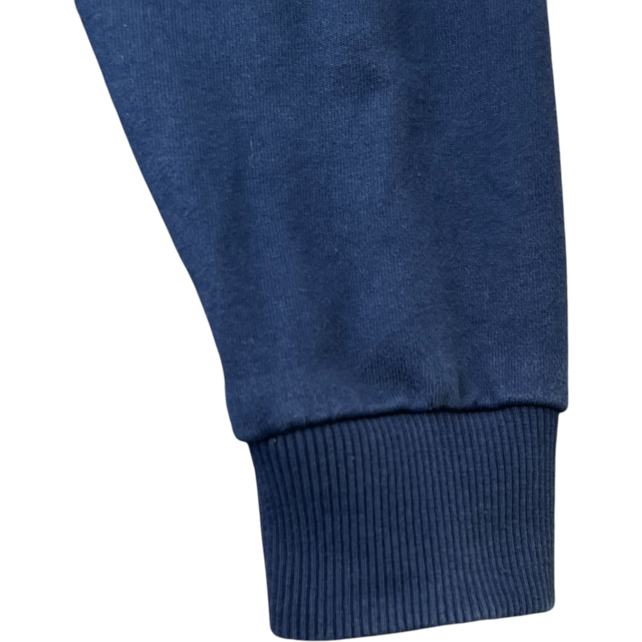 Men's Stripe Hoodie Blue Size S