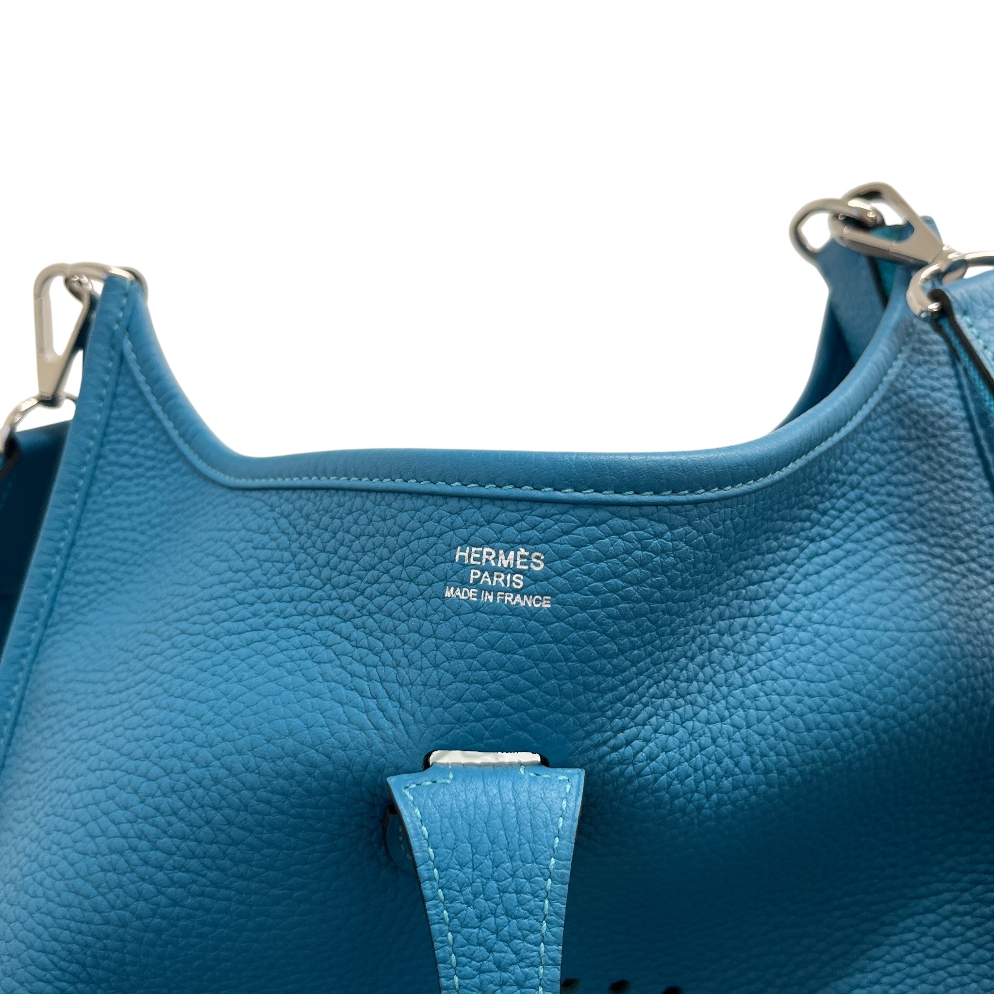 Women's Evelyne 29 Togo Blue Jean Bag Blue