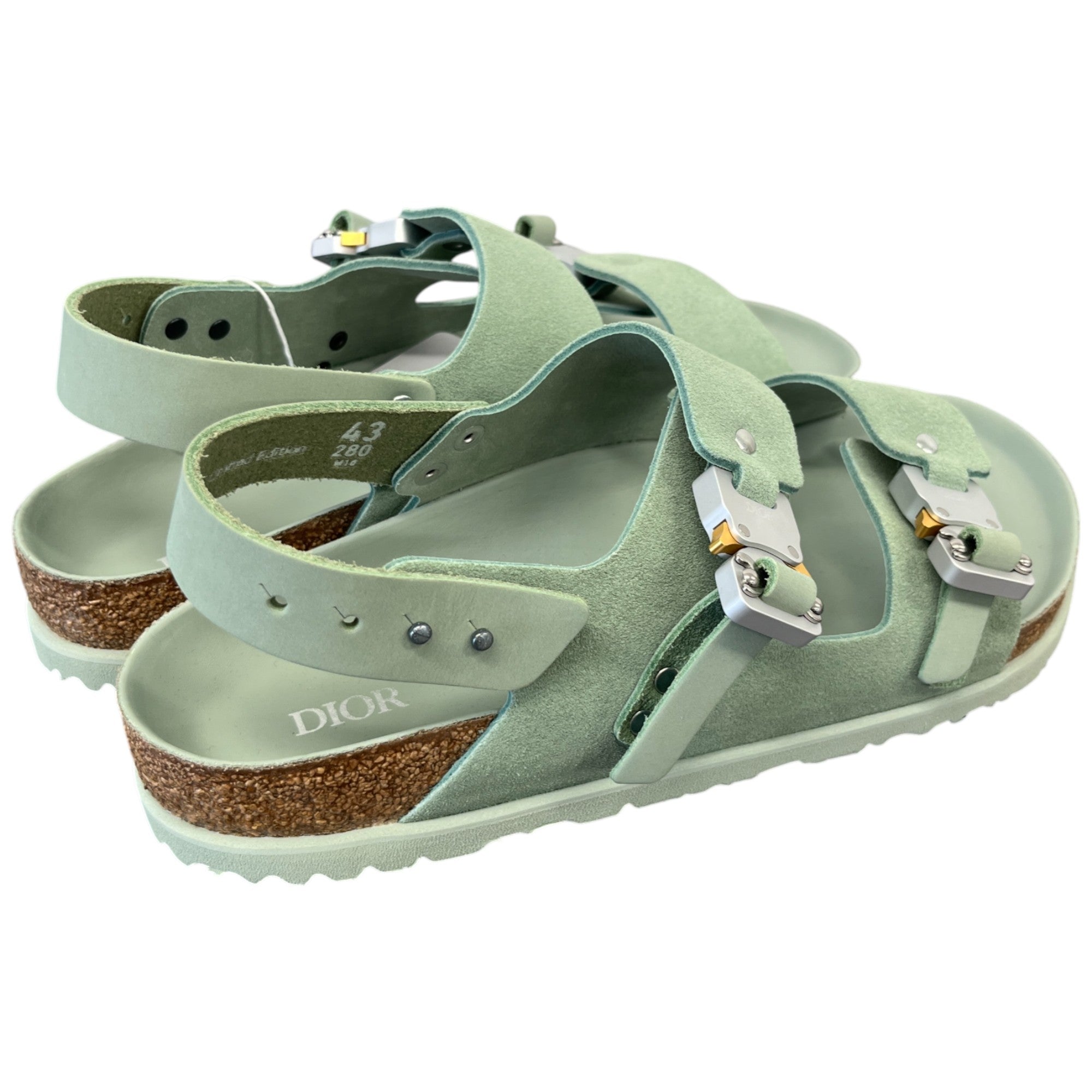 Men's X Birkenstocks Sandals Green Size EU 43 / UK 9
