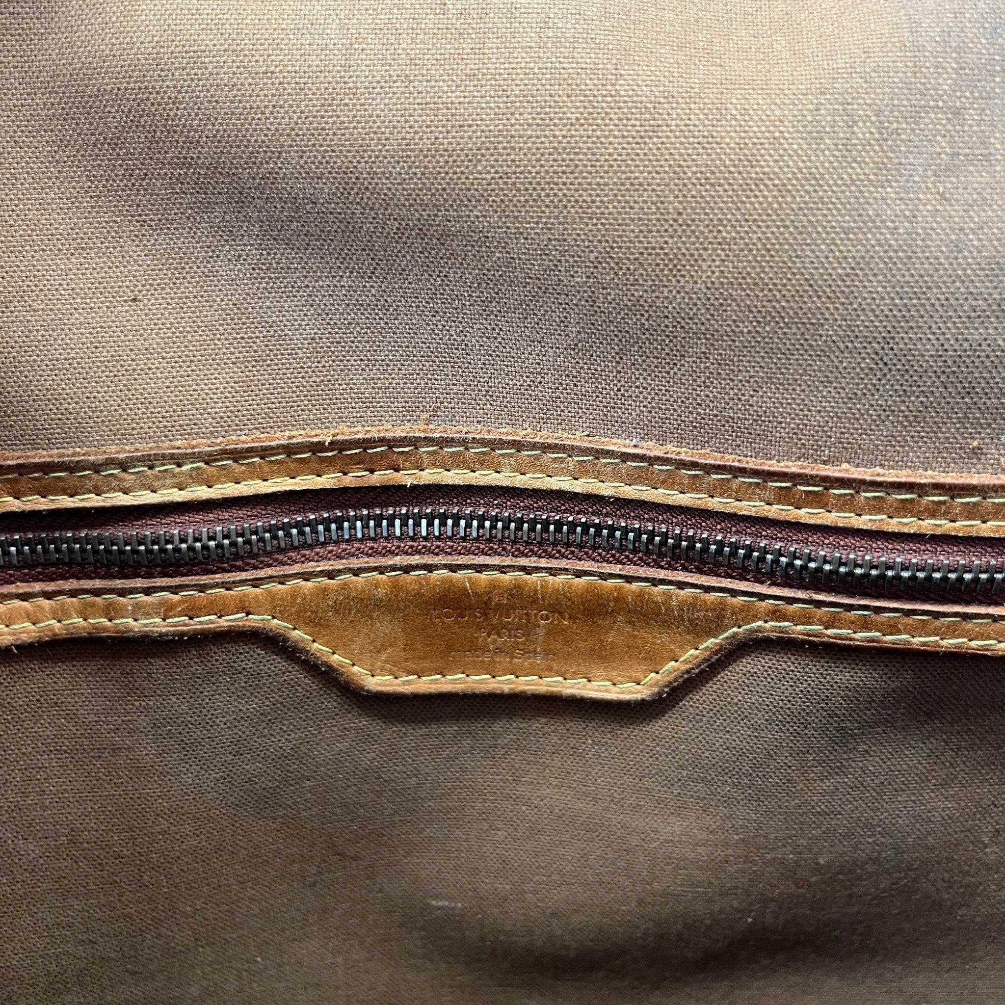 Men's Monogram Abbesses Messenger Bag Brown