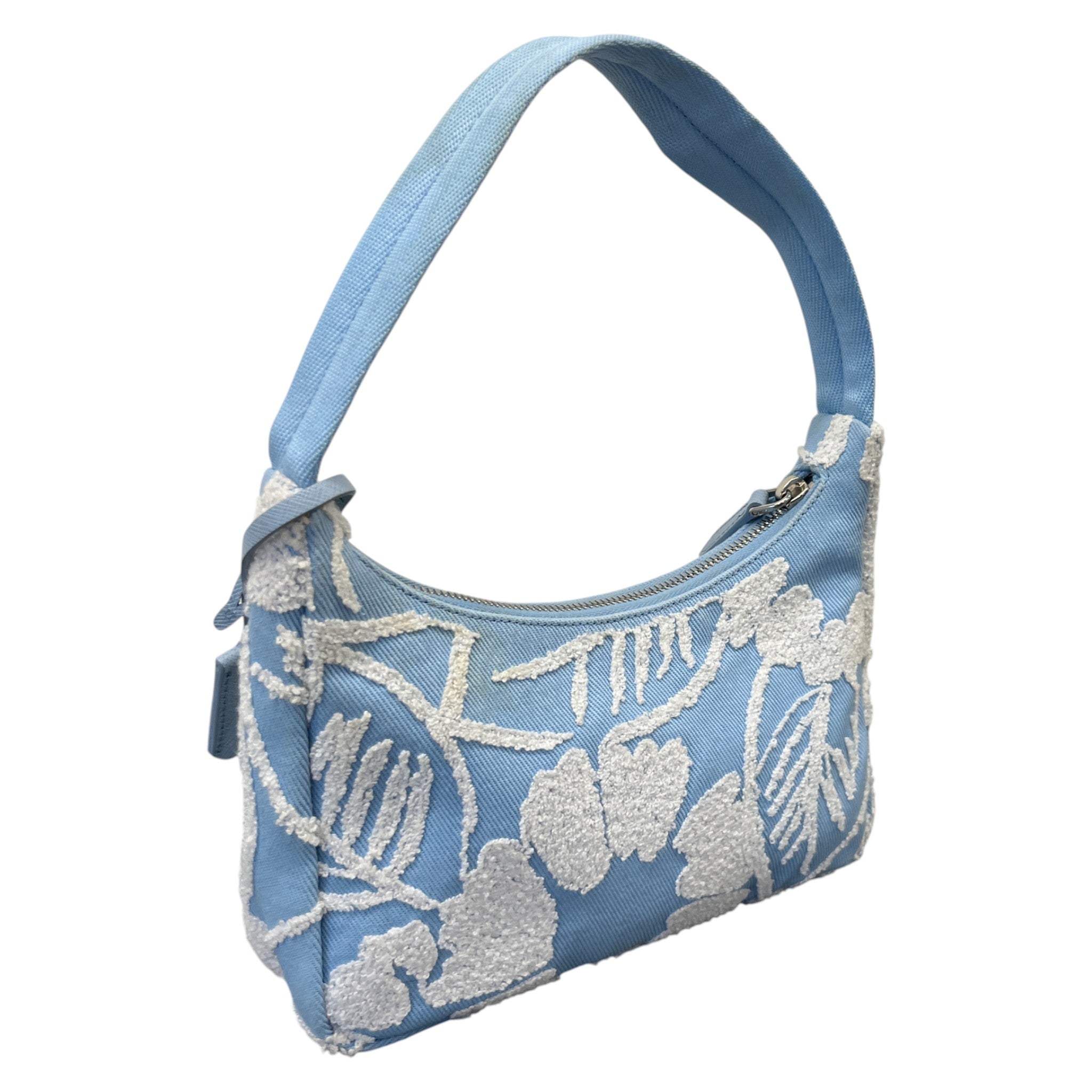 Women's Re-Edition 2000 Terry Mini Handbag Blue