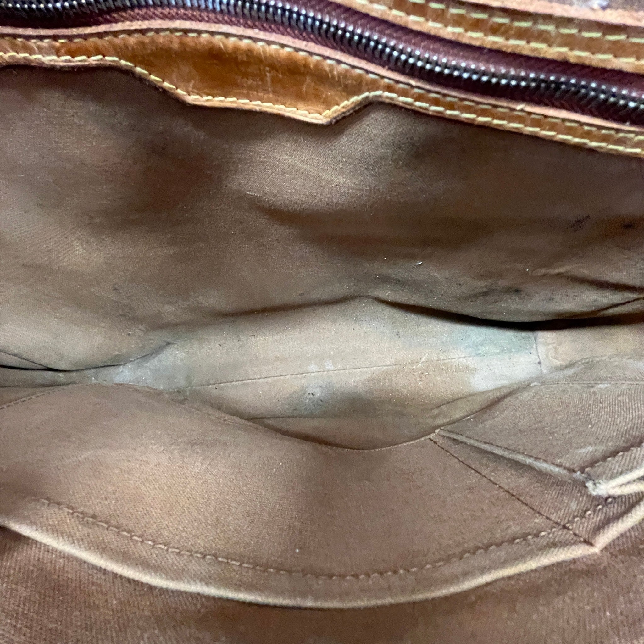 Men's Monogram Abbesses Messenger Bag Brown