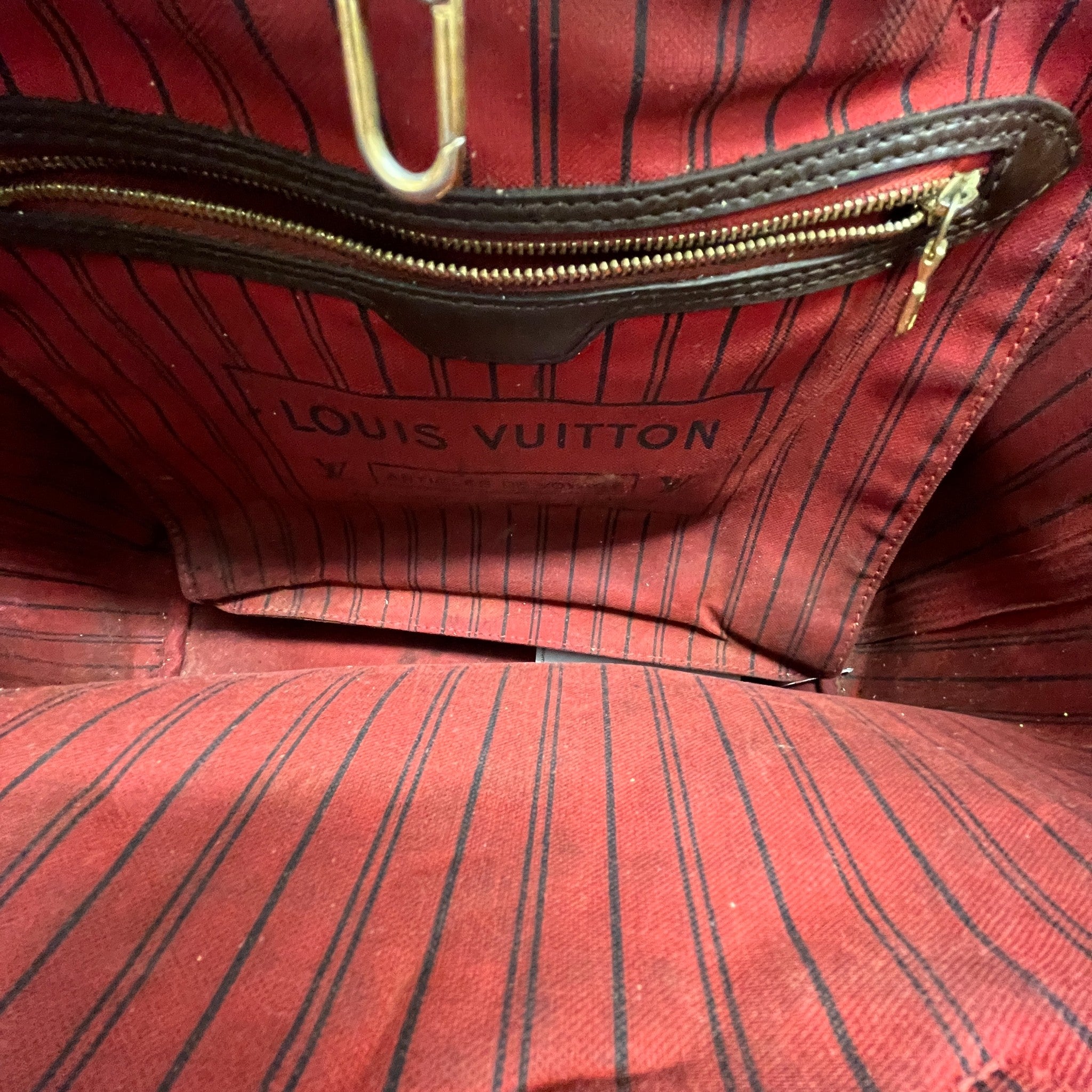 Women's Damier Ebene Neverfull Mm Bag Brown