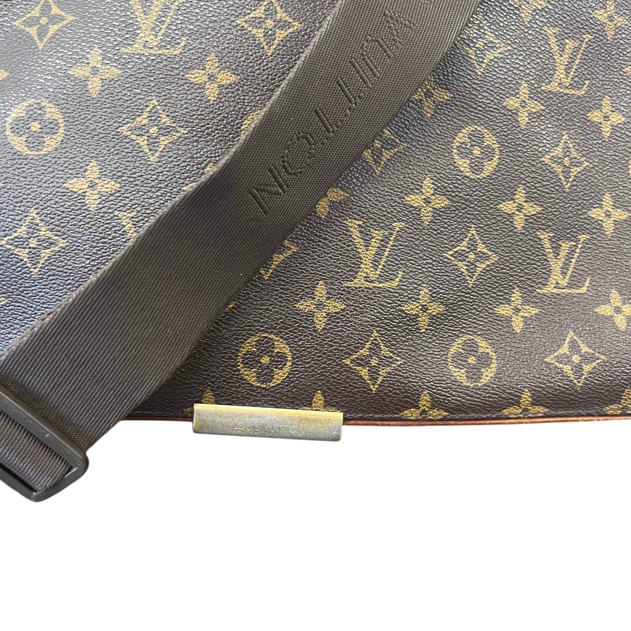 Men's Monogram Abbesses Messenger Bag Brown