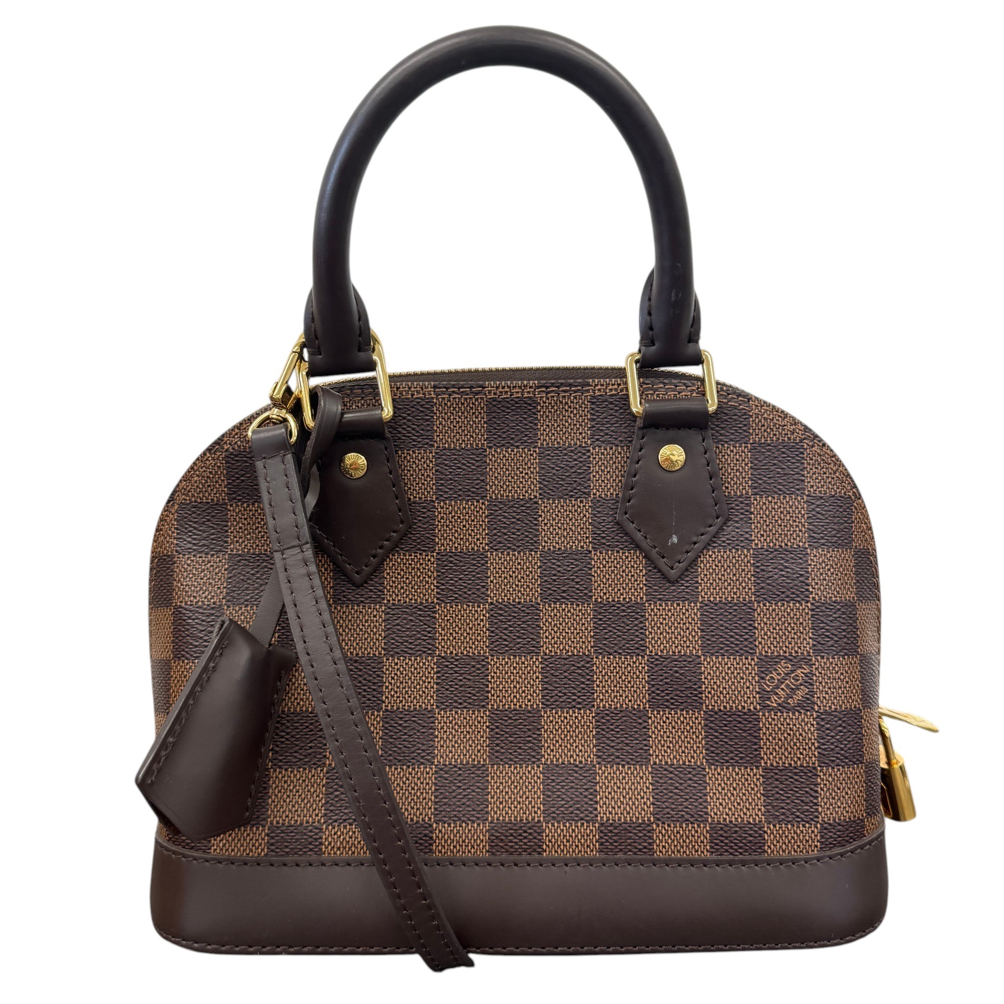 Women's Damier Ebene Alma Bb Bag Brown