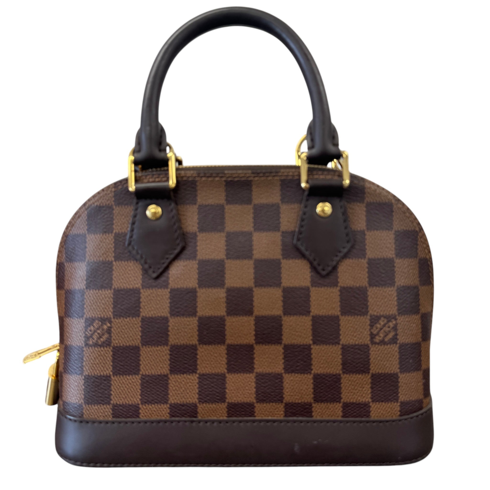 Women's Damier Ebene Alma Bb Bag Brown