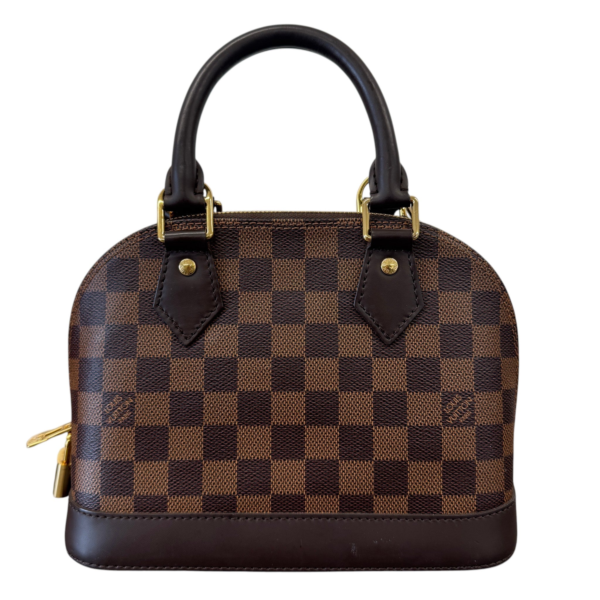 Women's Damier Ebene Alma Bb Bag Brown
