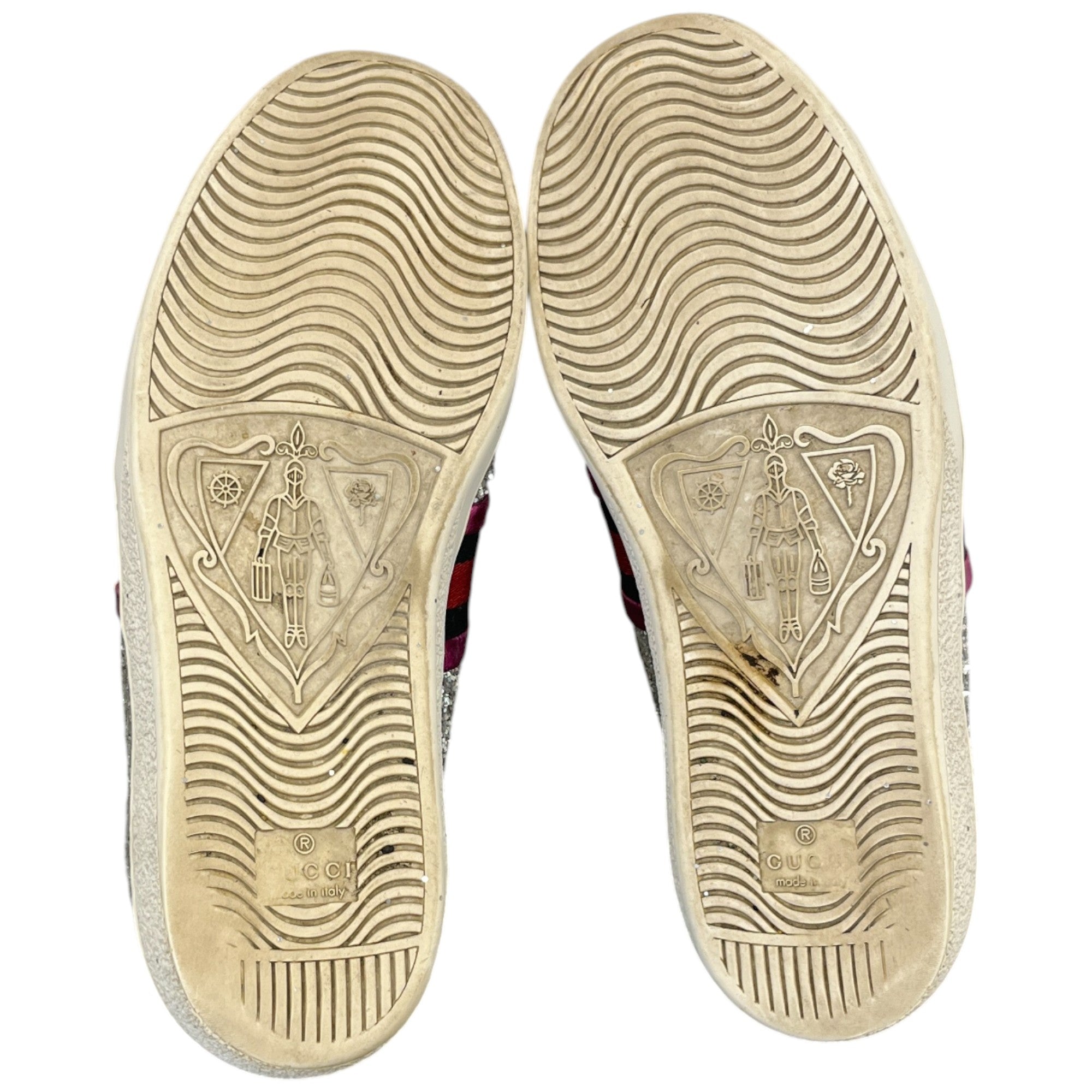 Women's Ace Web Low Trainers Silver Size EU 37 / UK 4