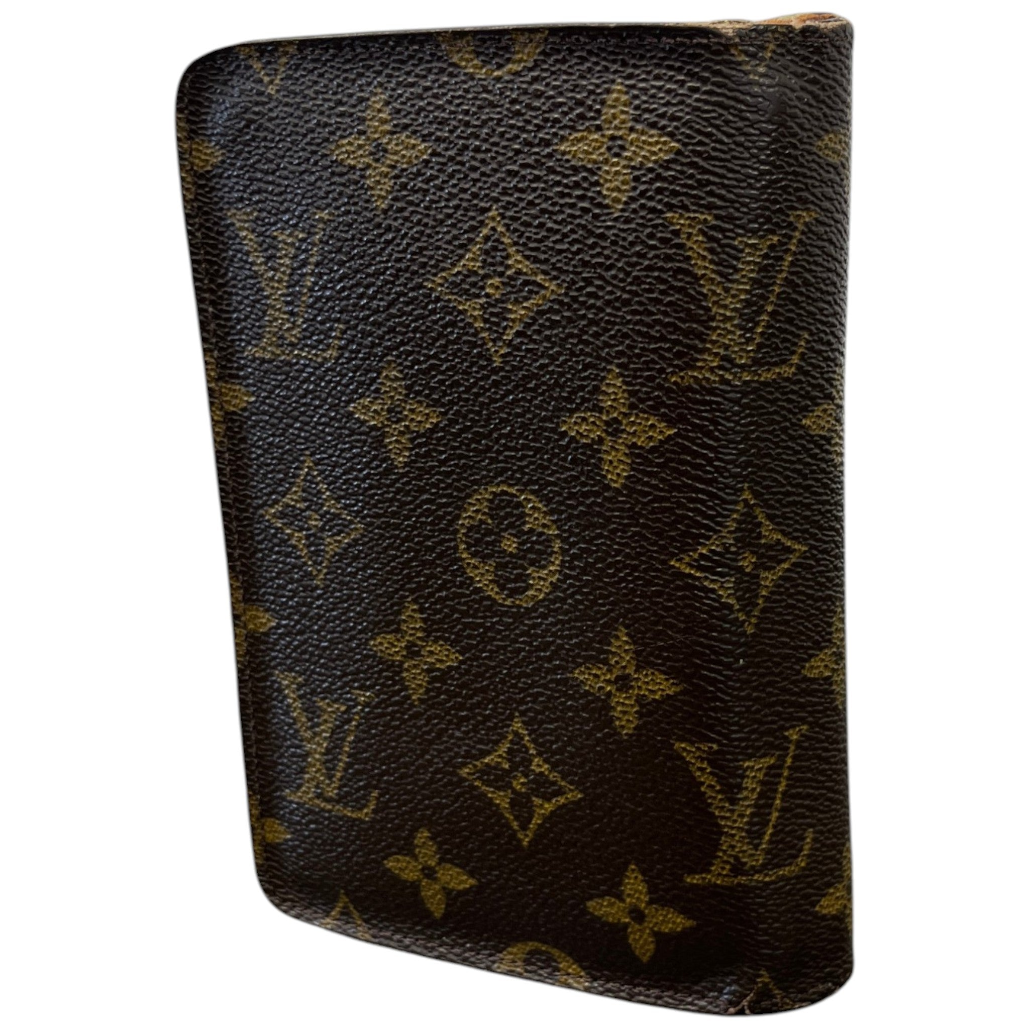 Women's Monogram French Kisslock Wallet Brown