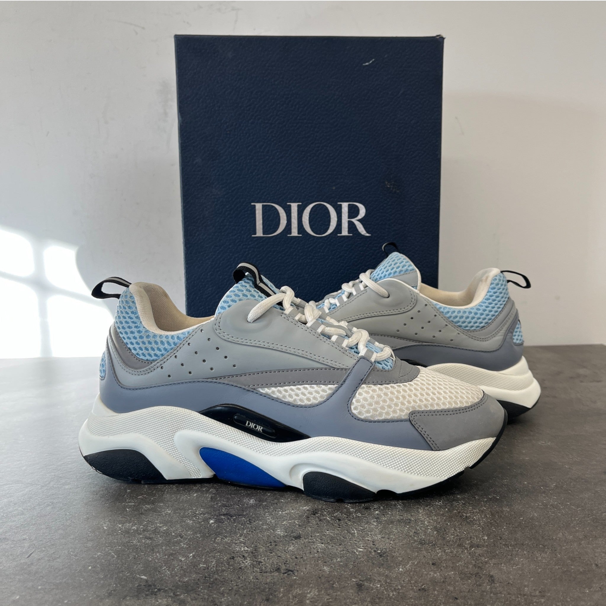 Men's B22 Low Trainers Grey Size EU 42 / UK 8