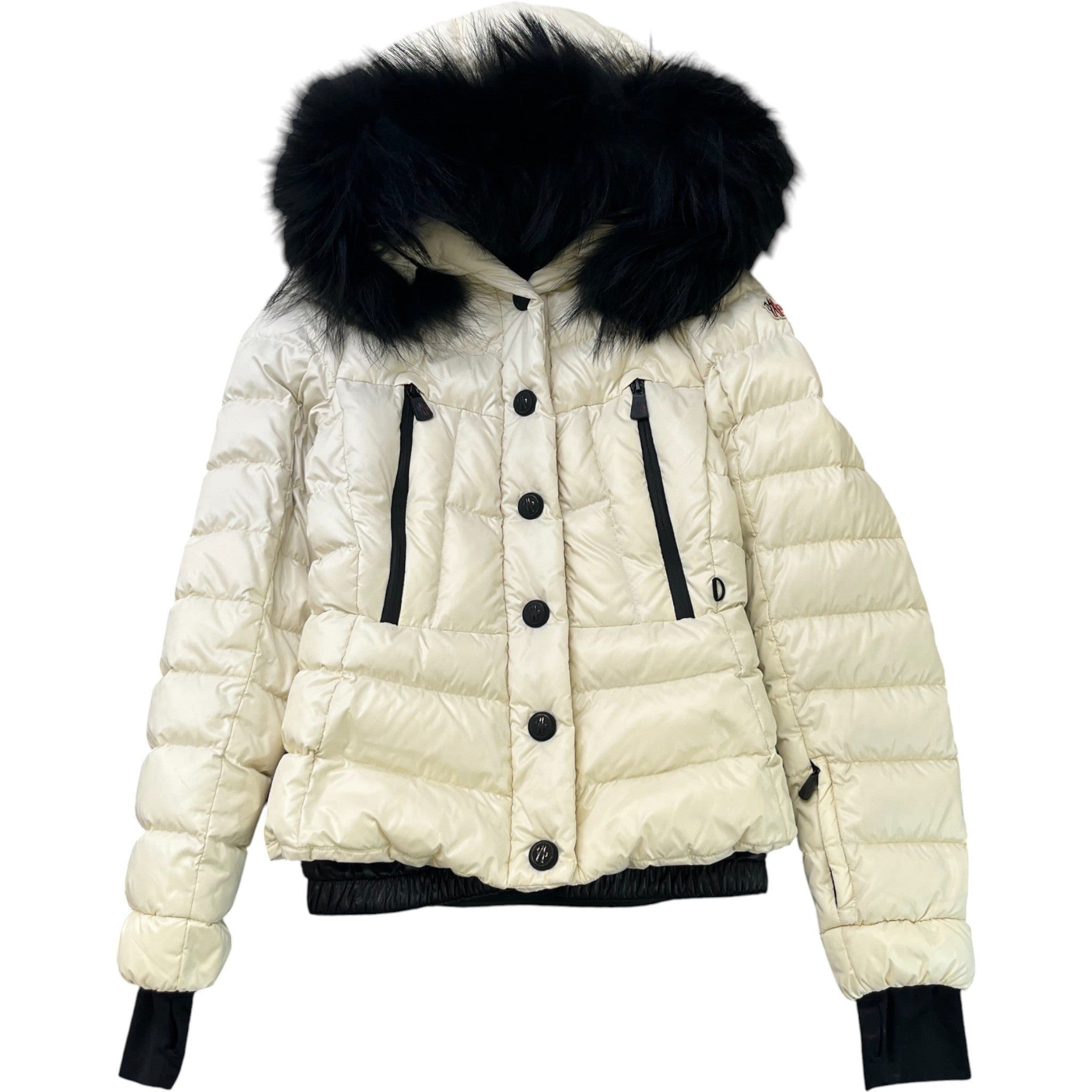 Women's Bever Down Jacket Cream Size 1 / UK 10