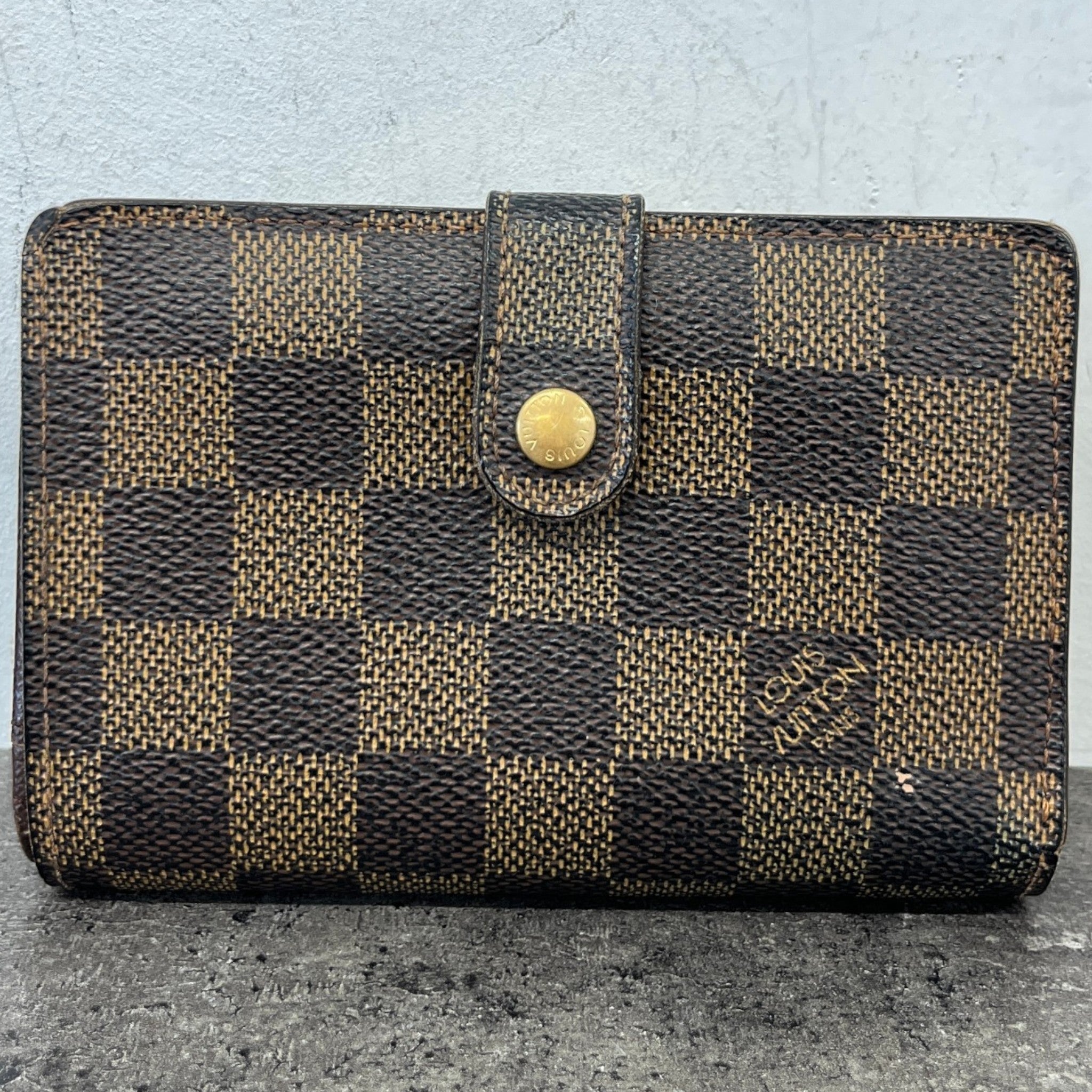 Women's Damier Ebene French Purse Brown