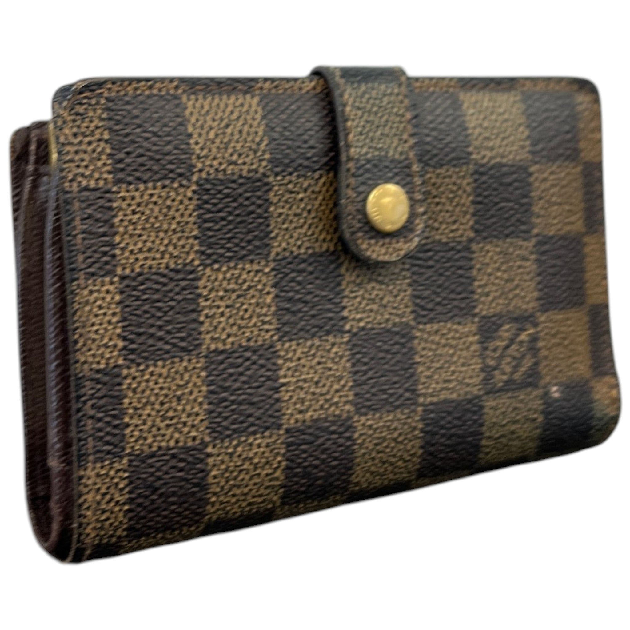 Women's Damier Ebene French Purse Brown