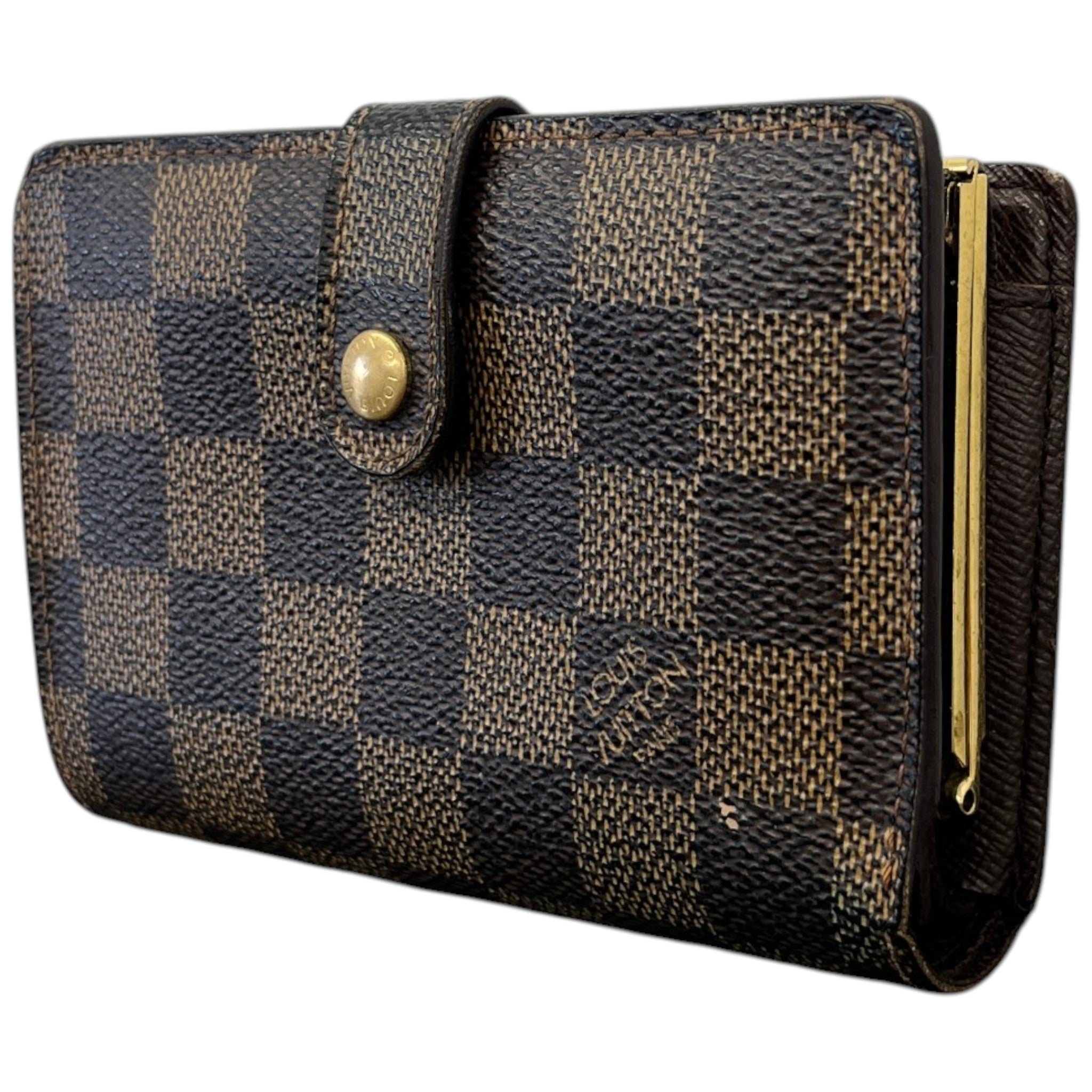 Women's Damier Ebene French Purse Brown