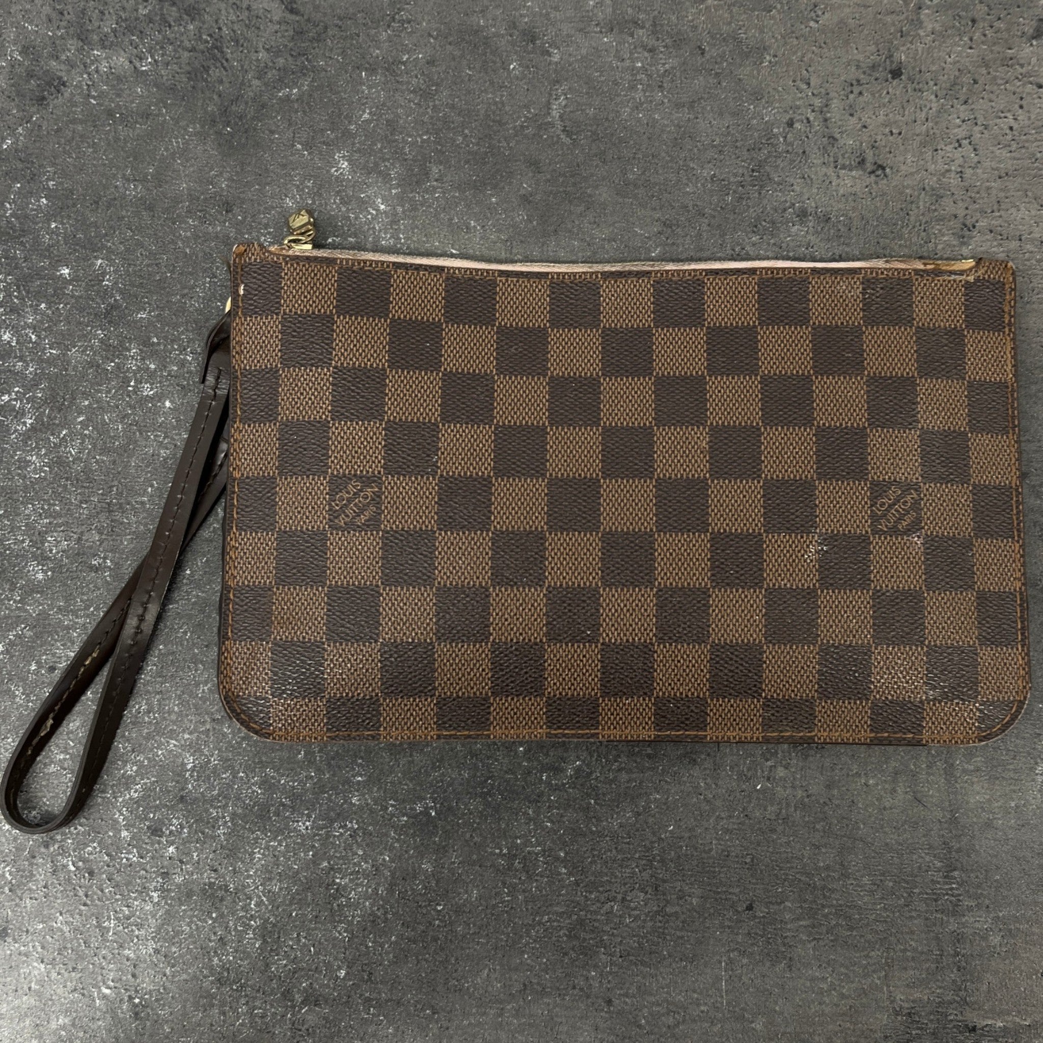 Women's Damier Ebene Pouch Brown