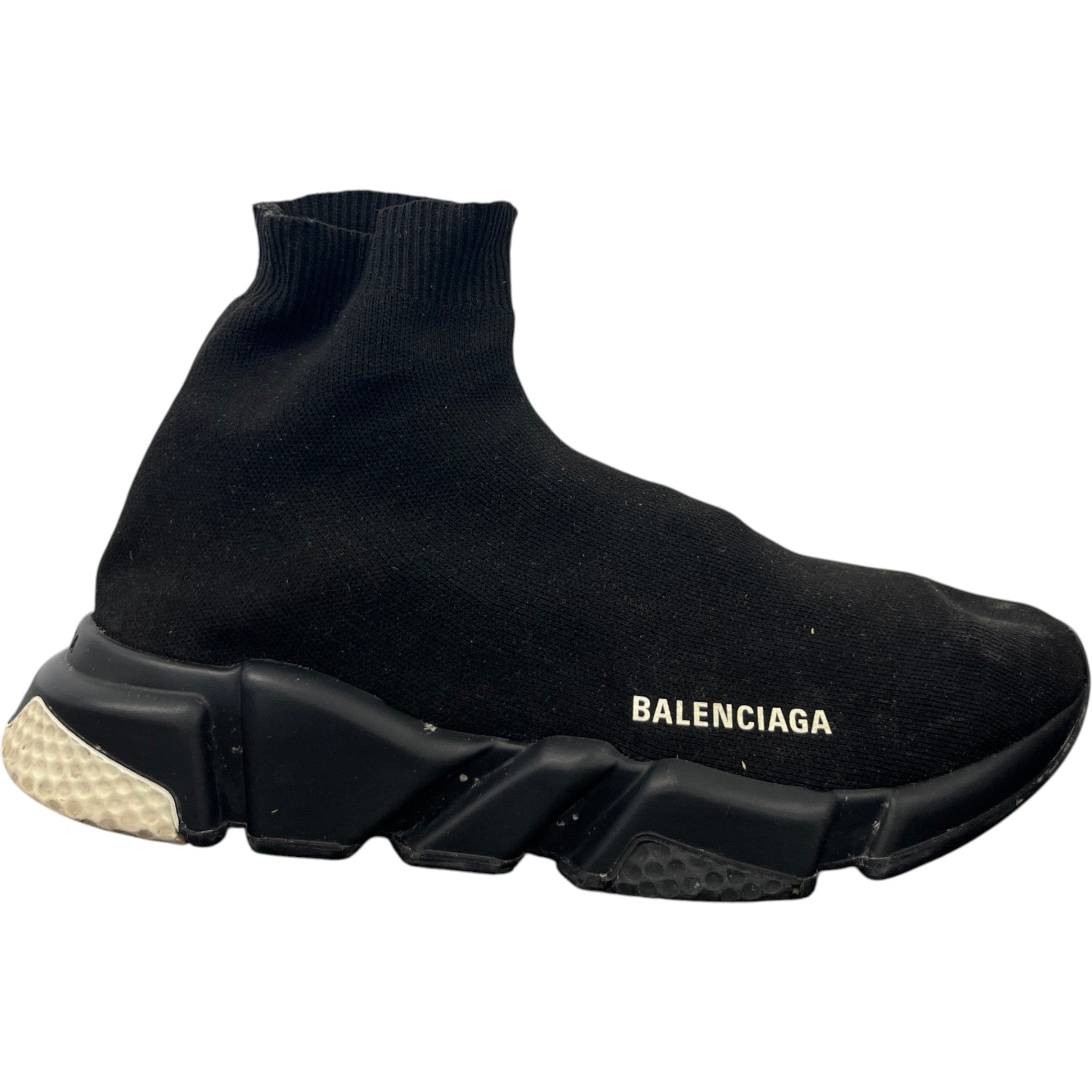 Men's Sock Runners High Trainers Black Size EU 41 / UK 7