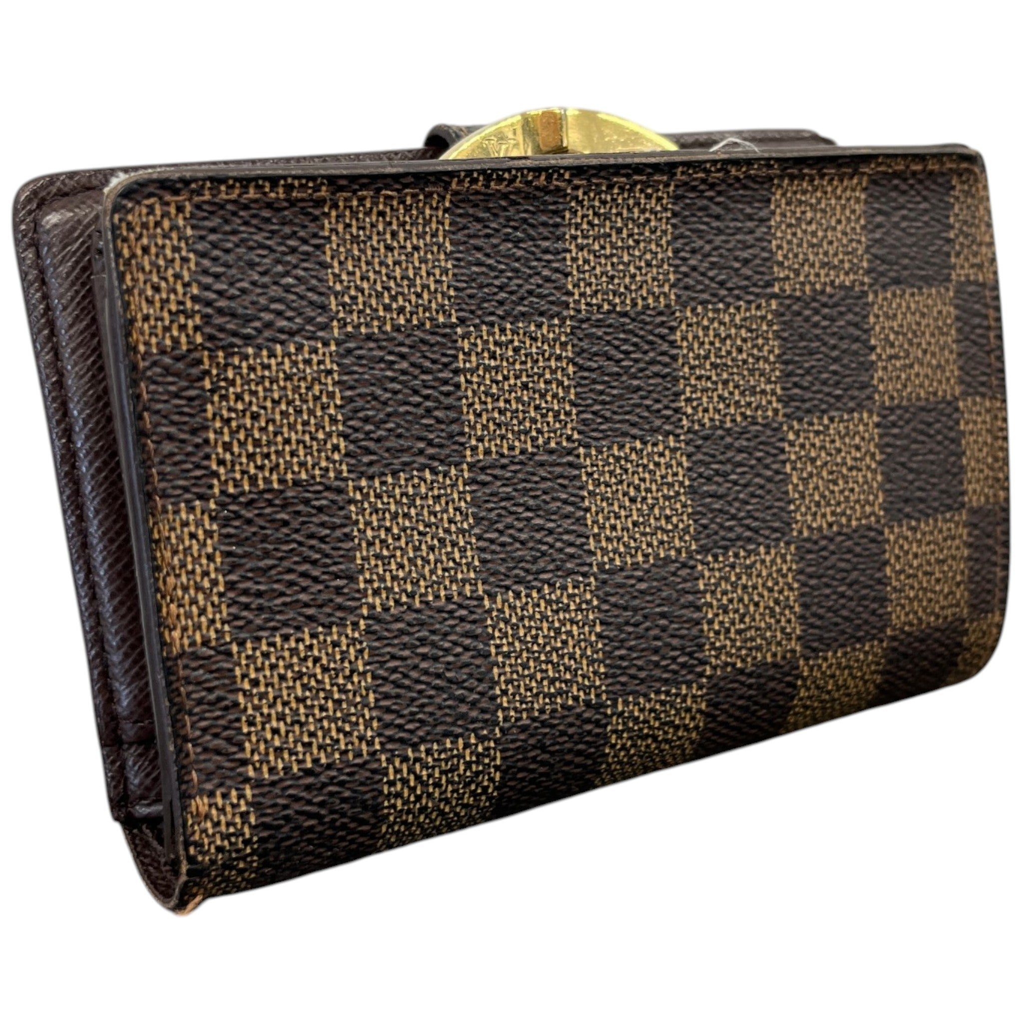 Women's Damier Ebene French Purse Brown