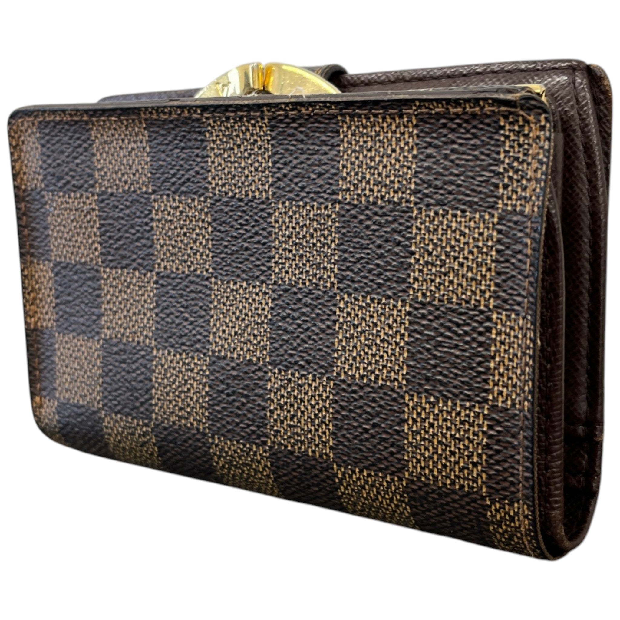 Women's Damier Ebene French Purse Brown