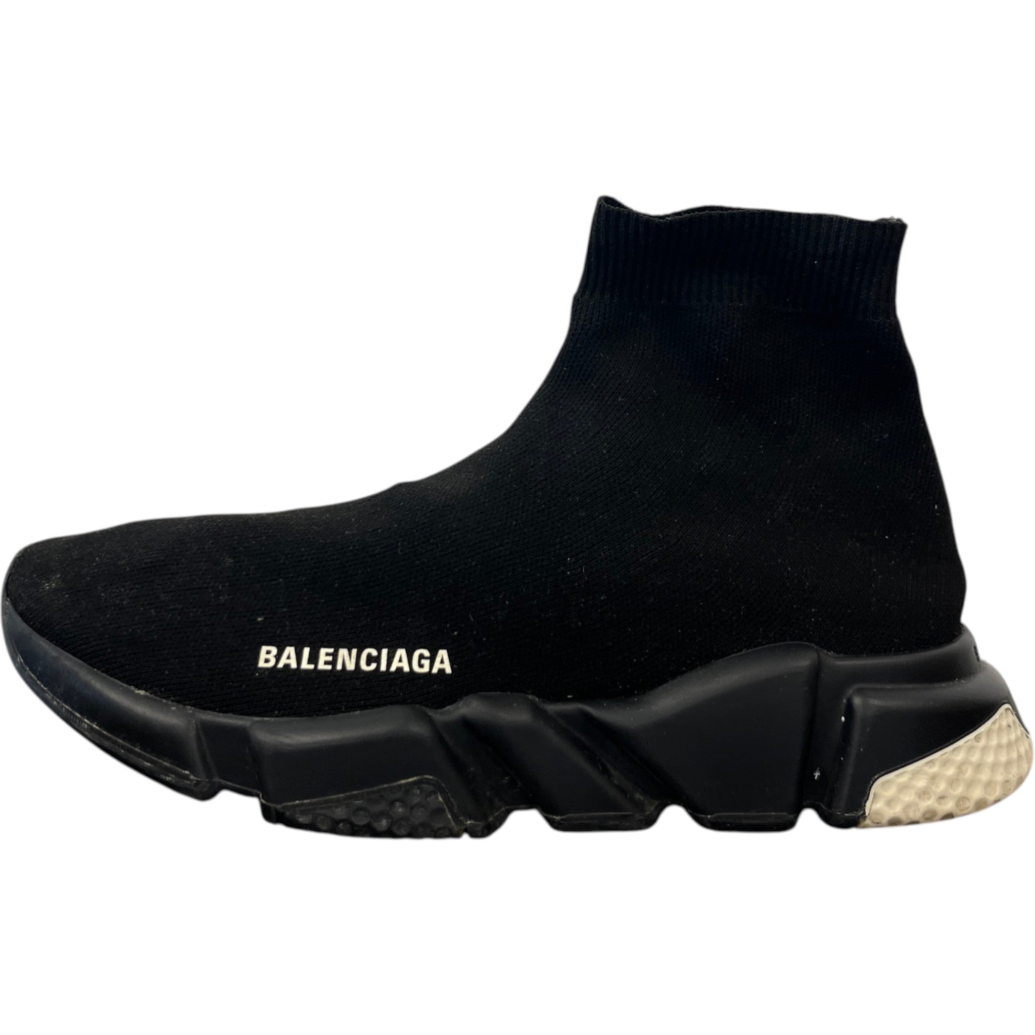 Men's Sock Runners High Trainers Black Size EU 41 / UK 7